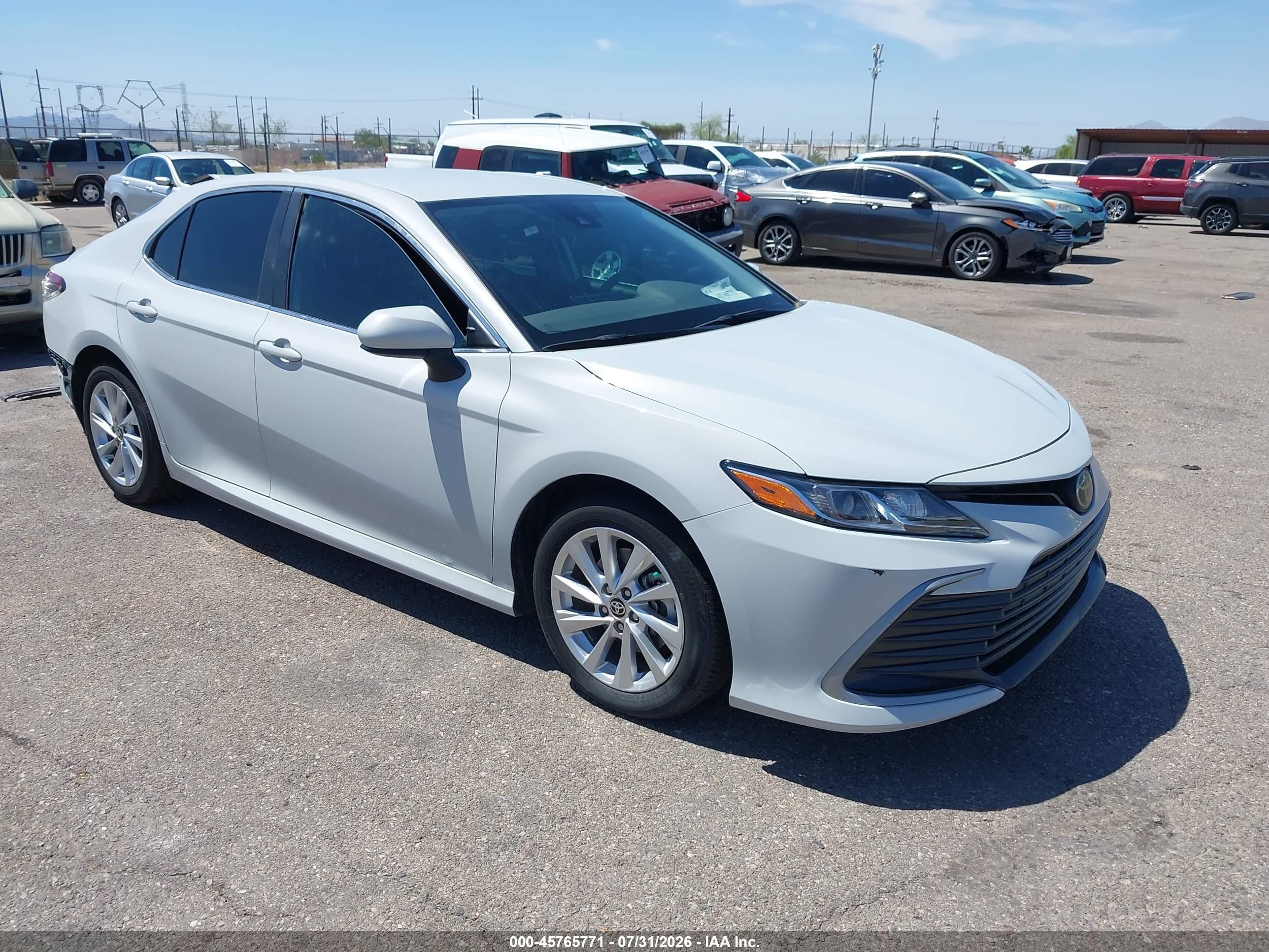 2023 Toyota Camry LE, VIN 4T1C11AK1PU106777 — Rear end