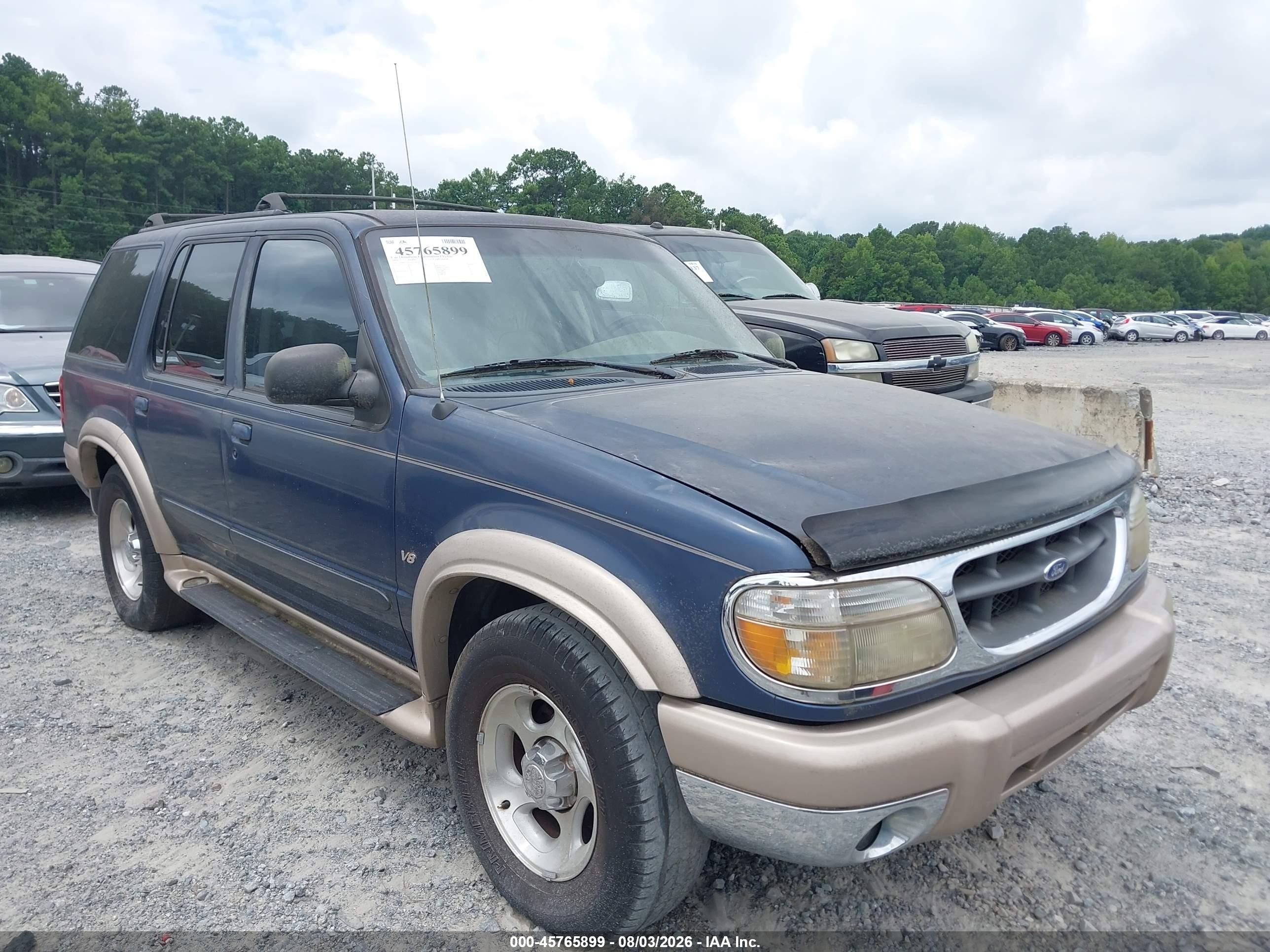1999 Ford Explorer XLT, VIN 1FMZU32P3XZA28366 — Обычный износ