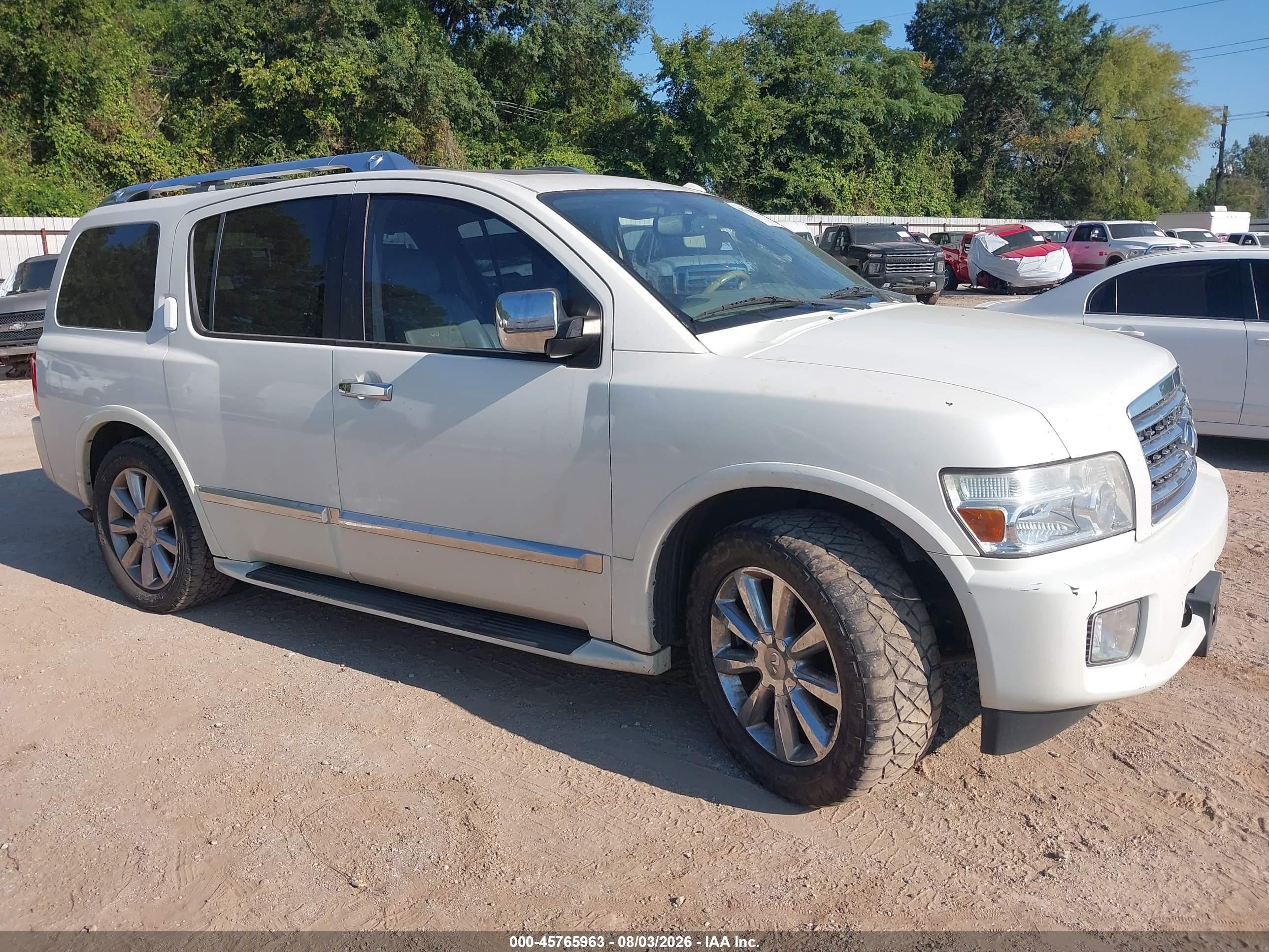 2010 Infiniti QX56, VIN 5N3ZA0NF8AN903084 — Rear end