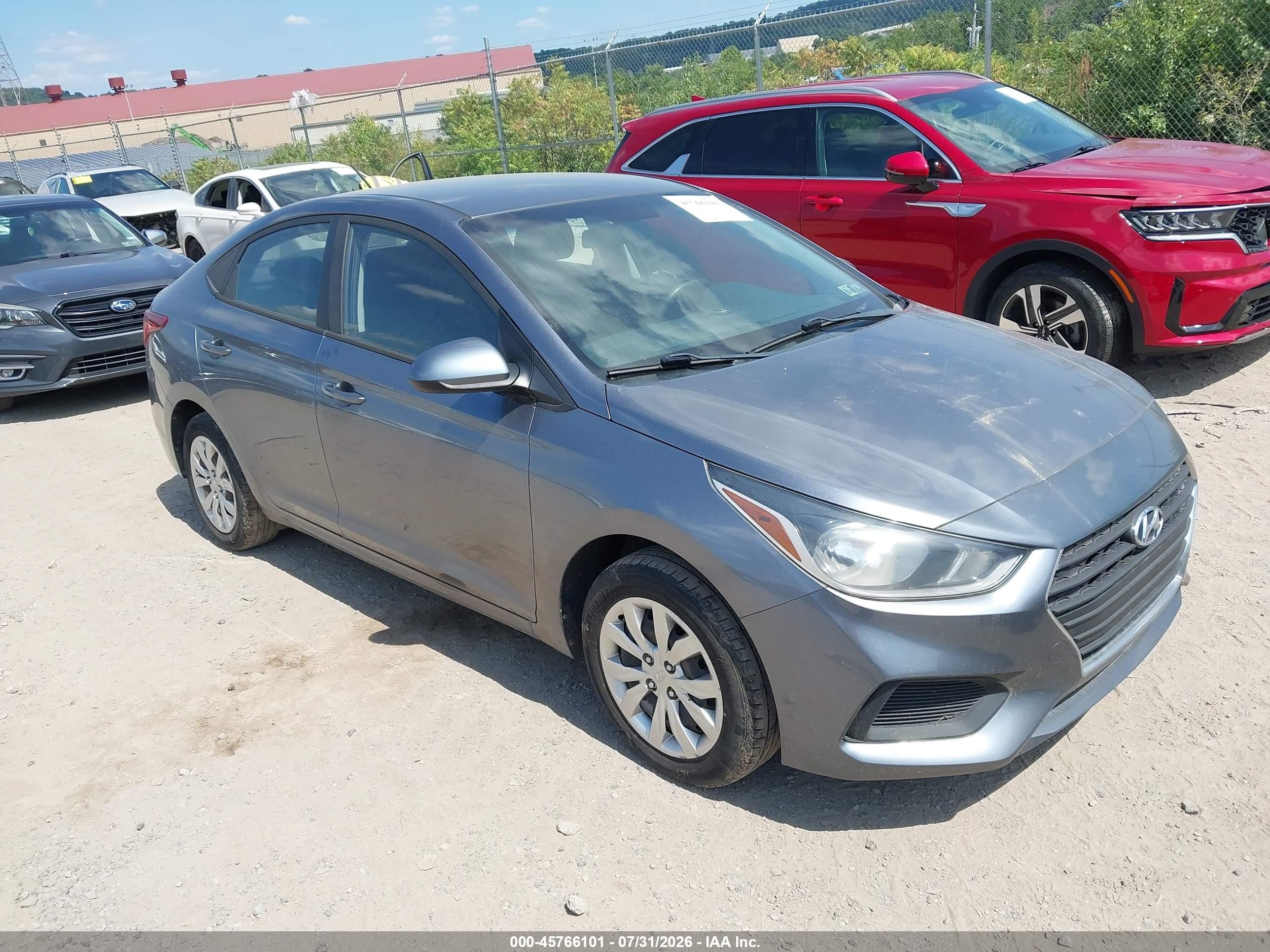 2018 Hyundai Accent SEL, VIN 3KPC24A36JE032595 — Normal wear