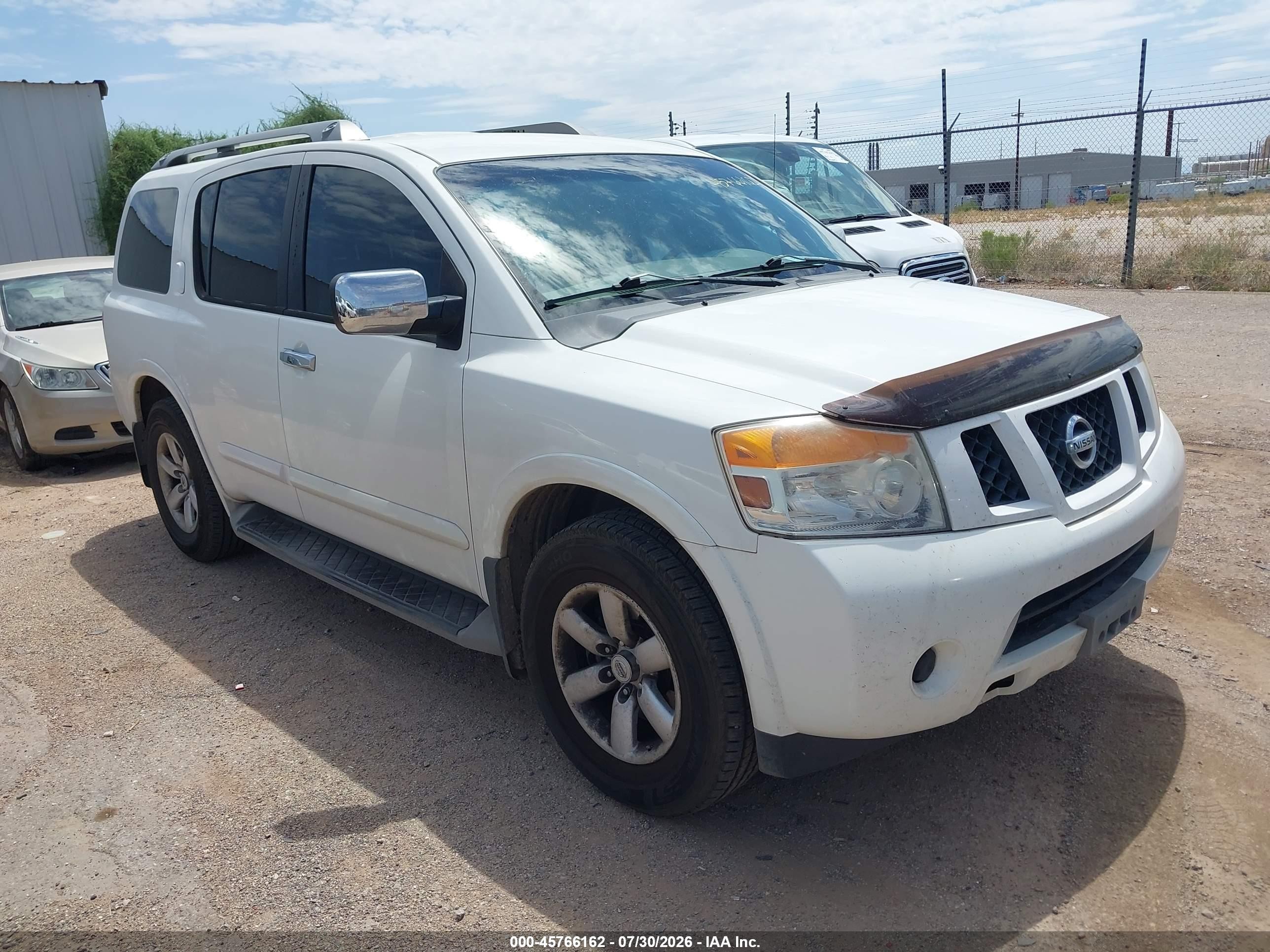 2010 Nissan Armada SE, VIN 5N1BA0ND9AN606589 — Normal wear
