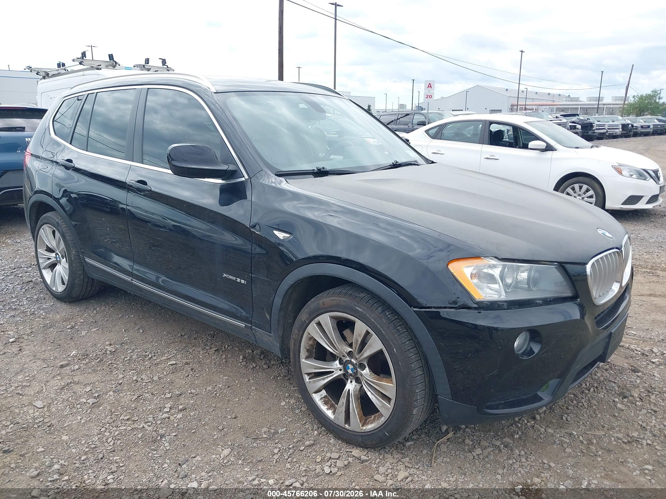 2013 BMW X3 xDrive35i, VIN 5UXWX7C5XDL978823 — Обычный износ