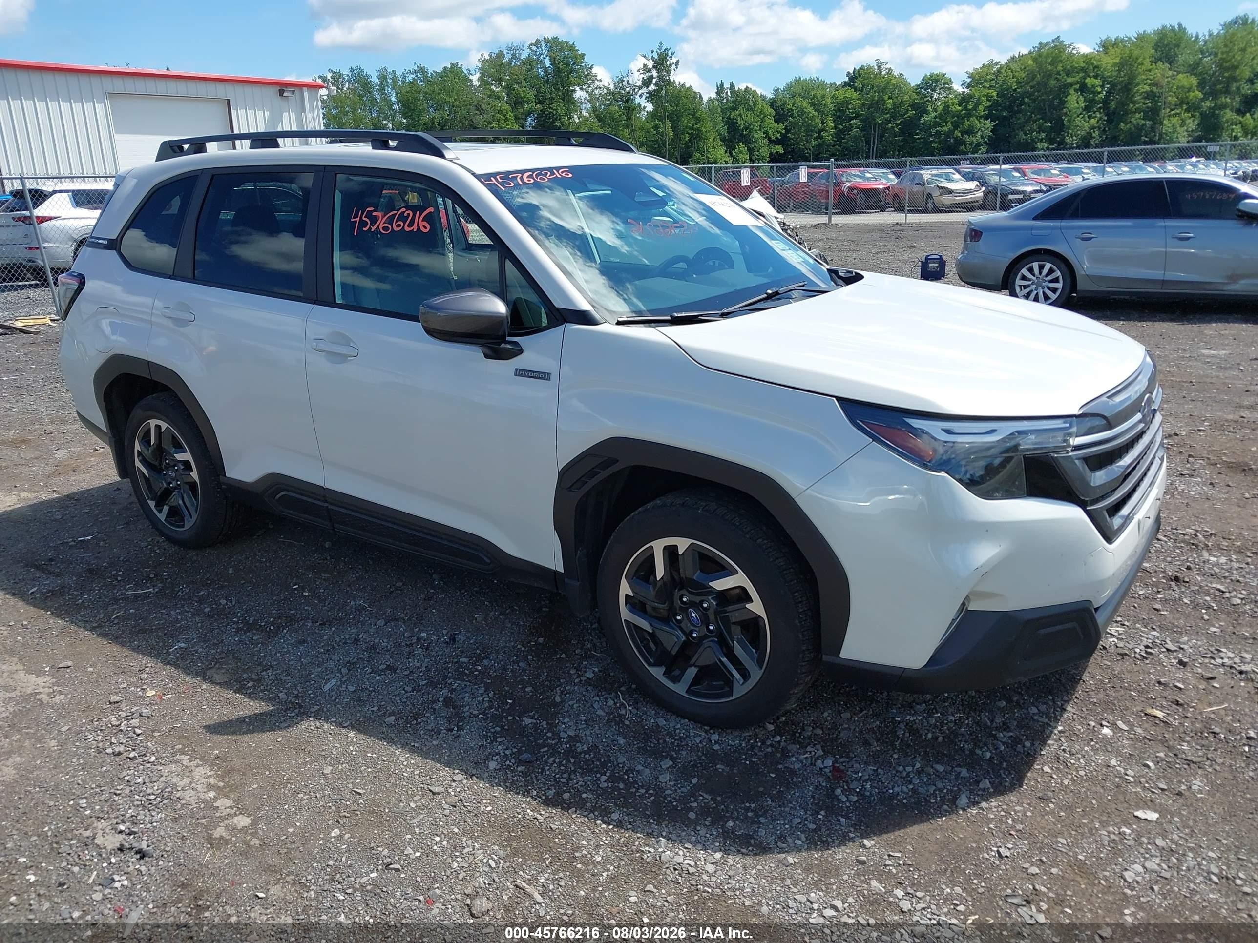 2025 Subaru Forester Premium Hybrid, VIN JF2SLSED9SH415671 — Side