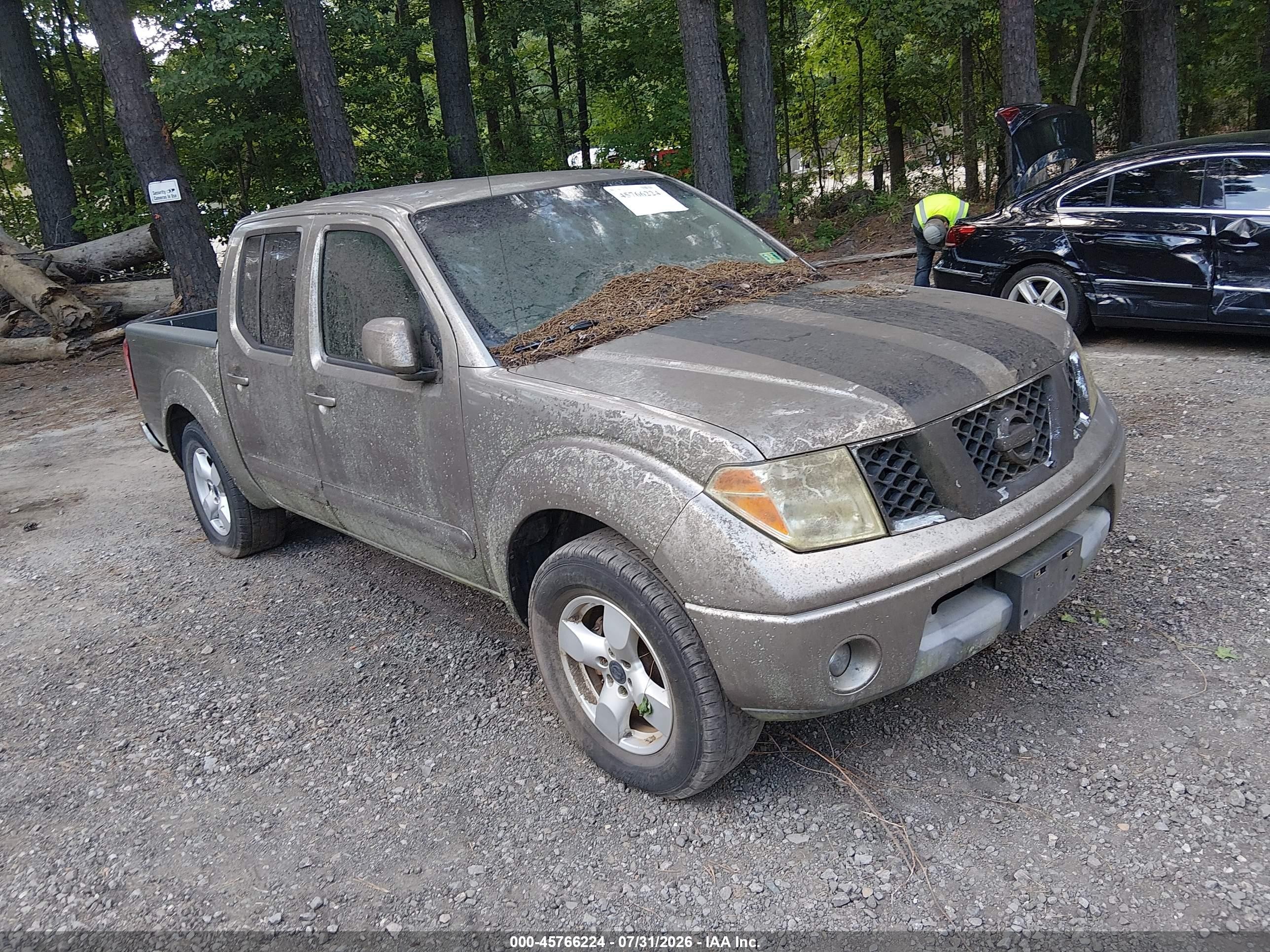 2005 Nissan Frontier SE, VIN 1N6AD07U75C408788 — Normal wear