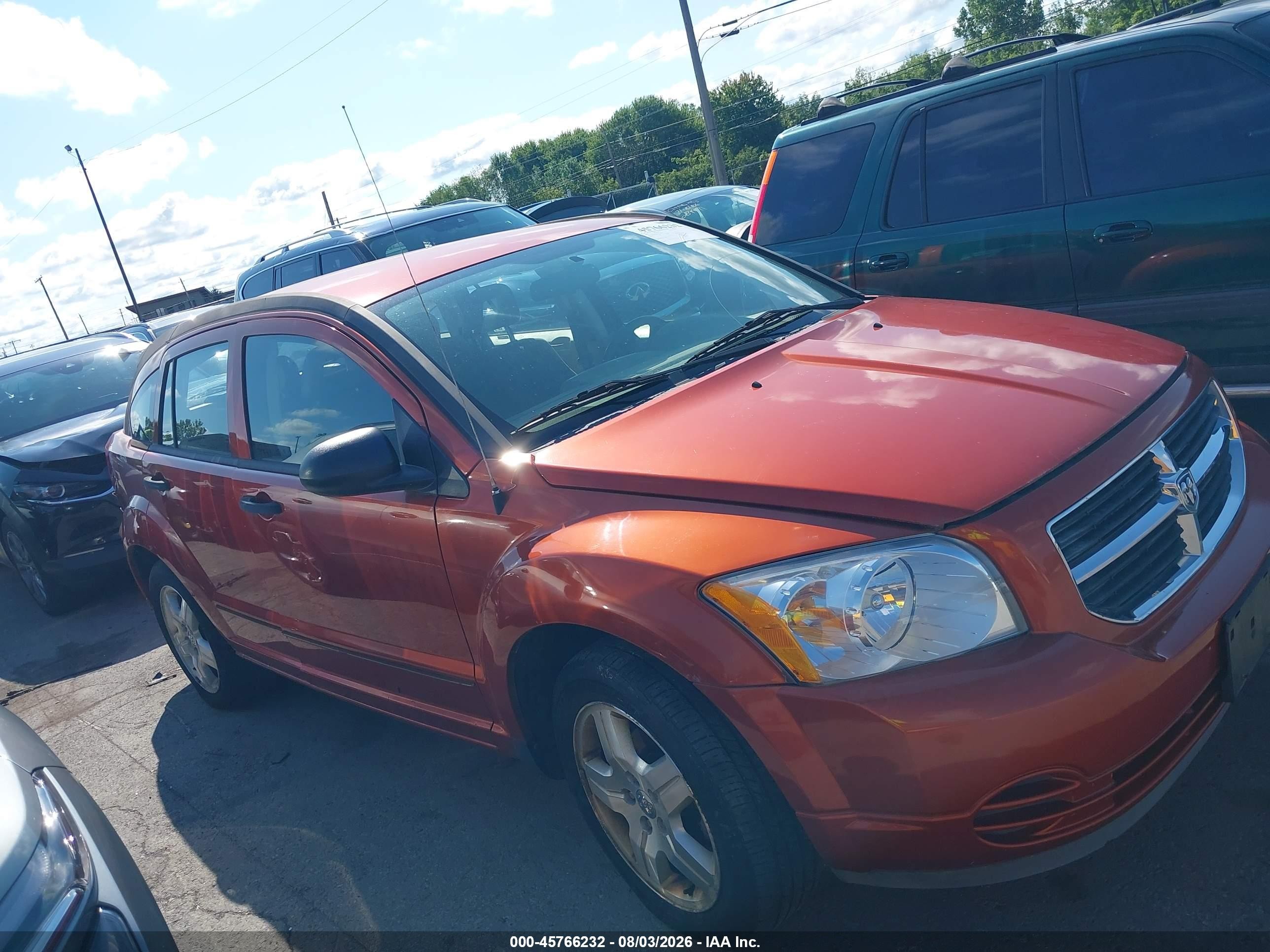 2007 Dodge Caliber SXT, VIN 1B3HB48B37D125699 — Обычный износ