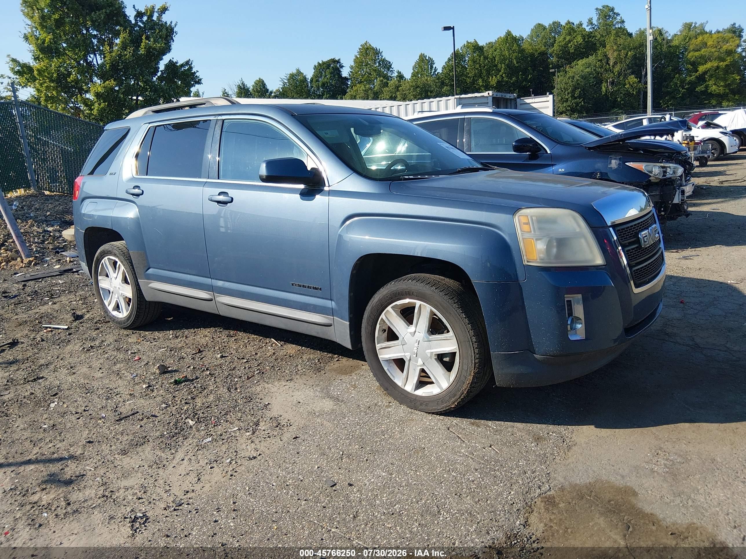 2011 GMC Terrain SLT-1, VIN 2CTALUEC1B6295484 — Normal wear