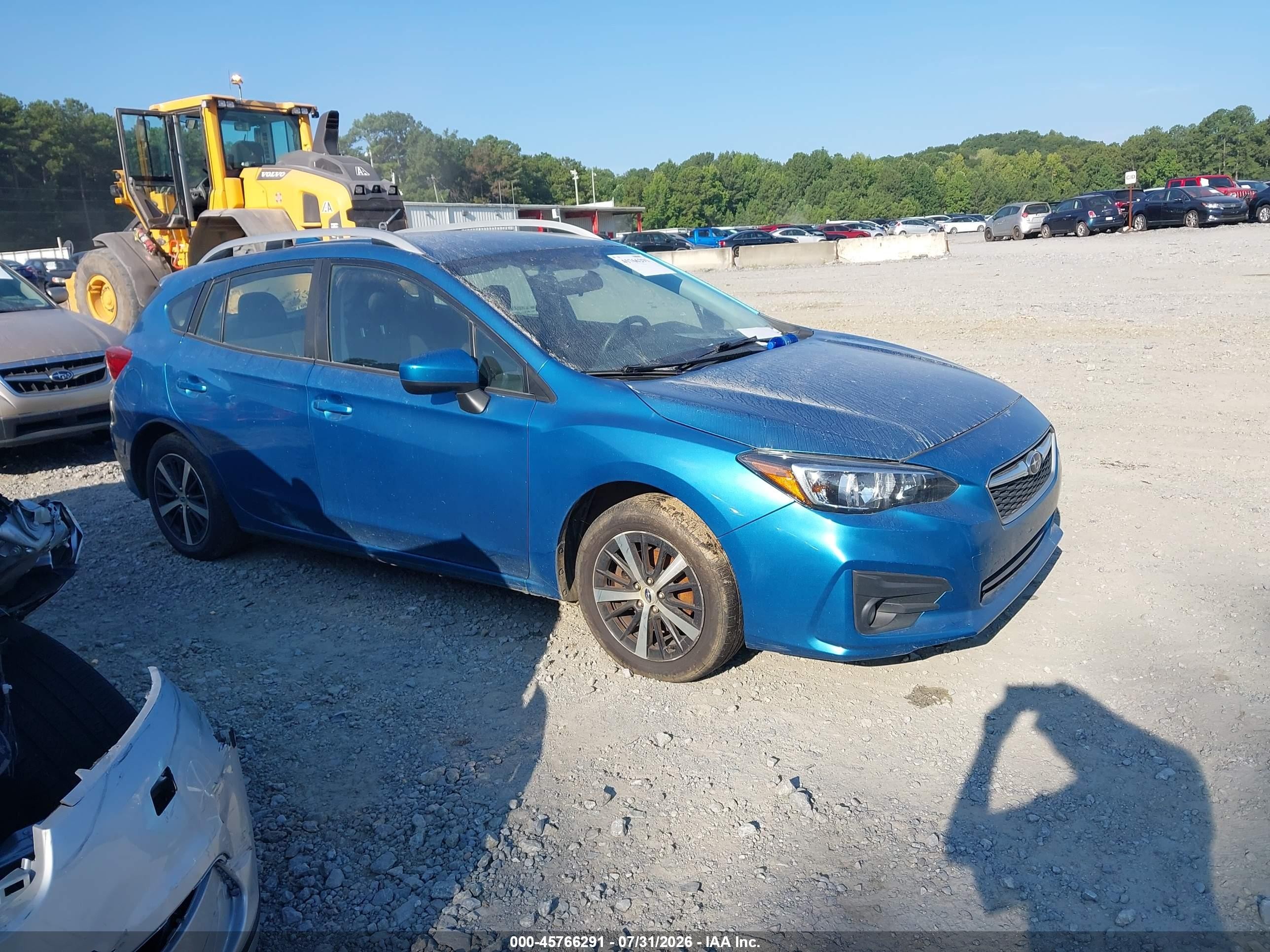 2019 Subaru Impreza Premium, VIN 4S3GTAD64K3735303 — Normal wear