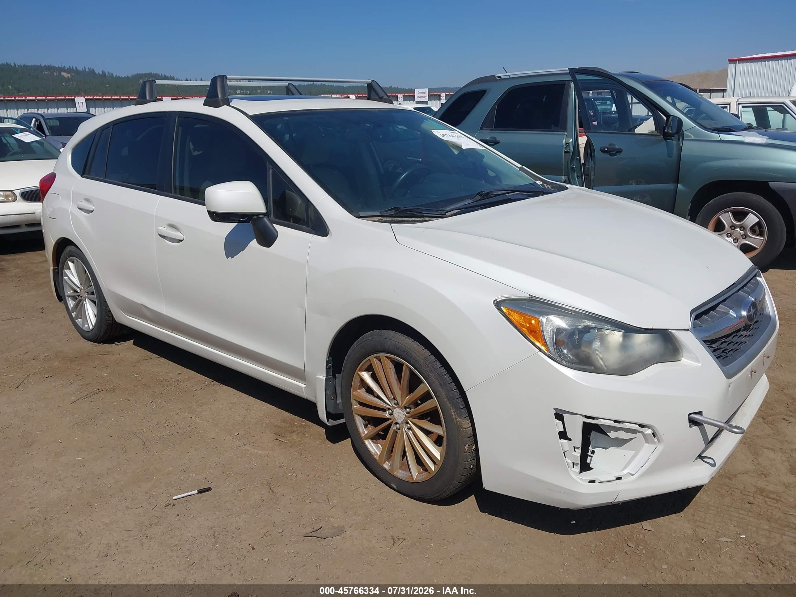 2013 Subaru Impreza Premium, VIN JF1GPAD68D2867791 — Normal wear