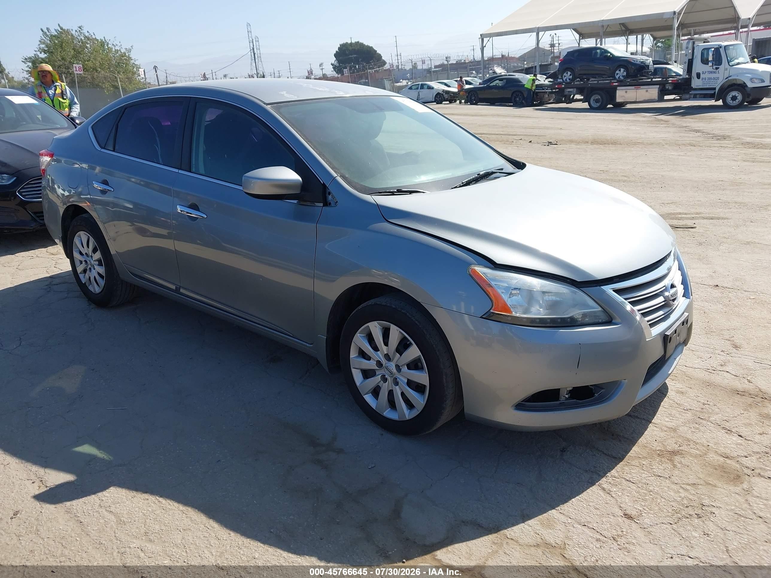 2014 Nissan Sentra S, VIN 3N1AB7AP1EY299999 — Обычный износ