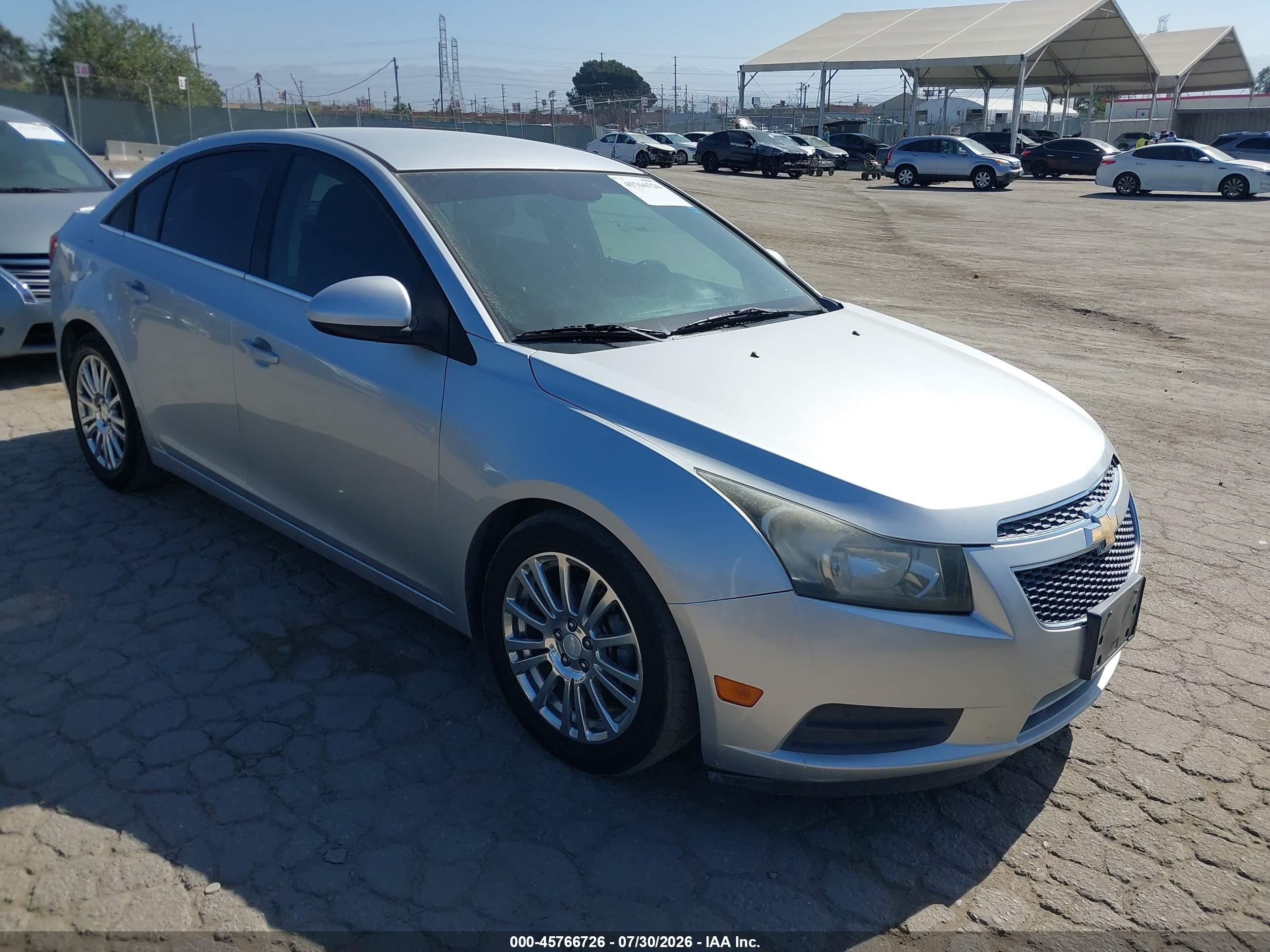 2012 Chevrolet Cruze ECO, VIN 1G1PJ5SC7C7367868 — Normal wear
