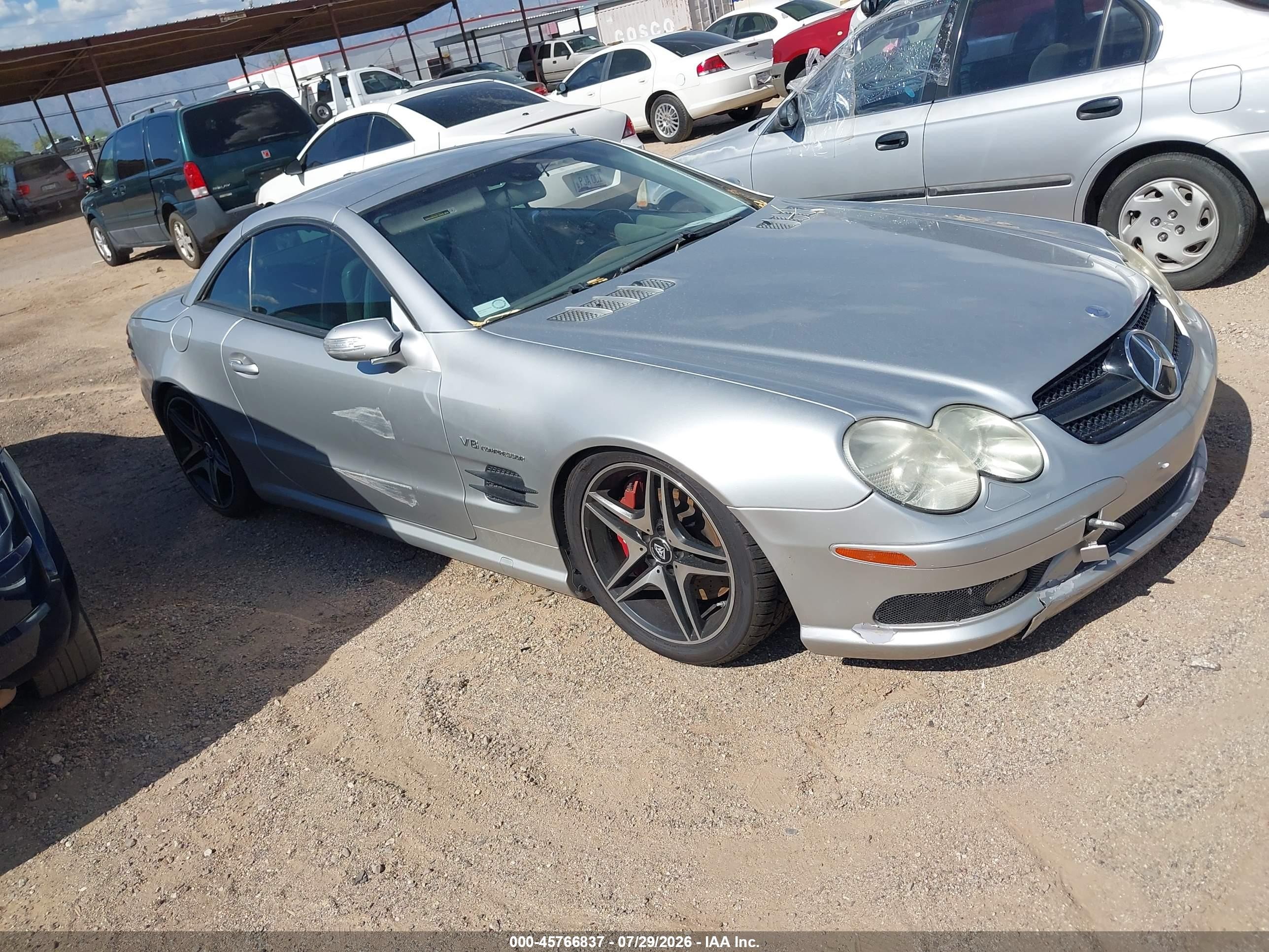 2004 Mercedes-Benz SL 55/63 AMG, VIN WDBSK74F54F071819 — Обычный износ