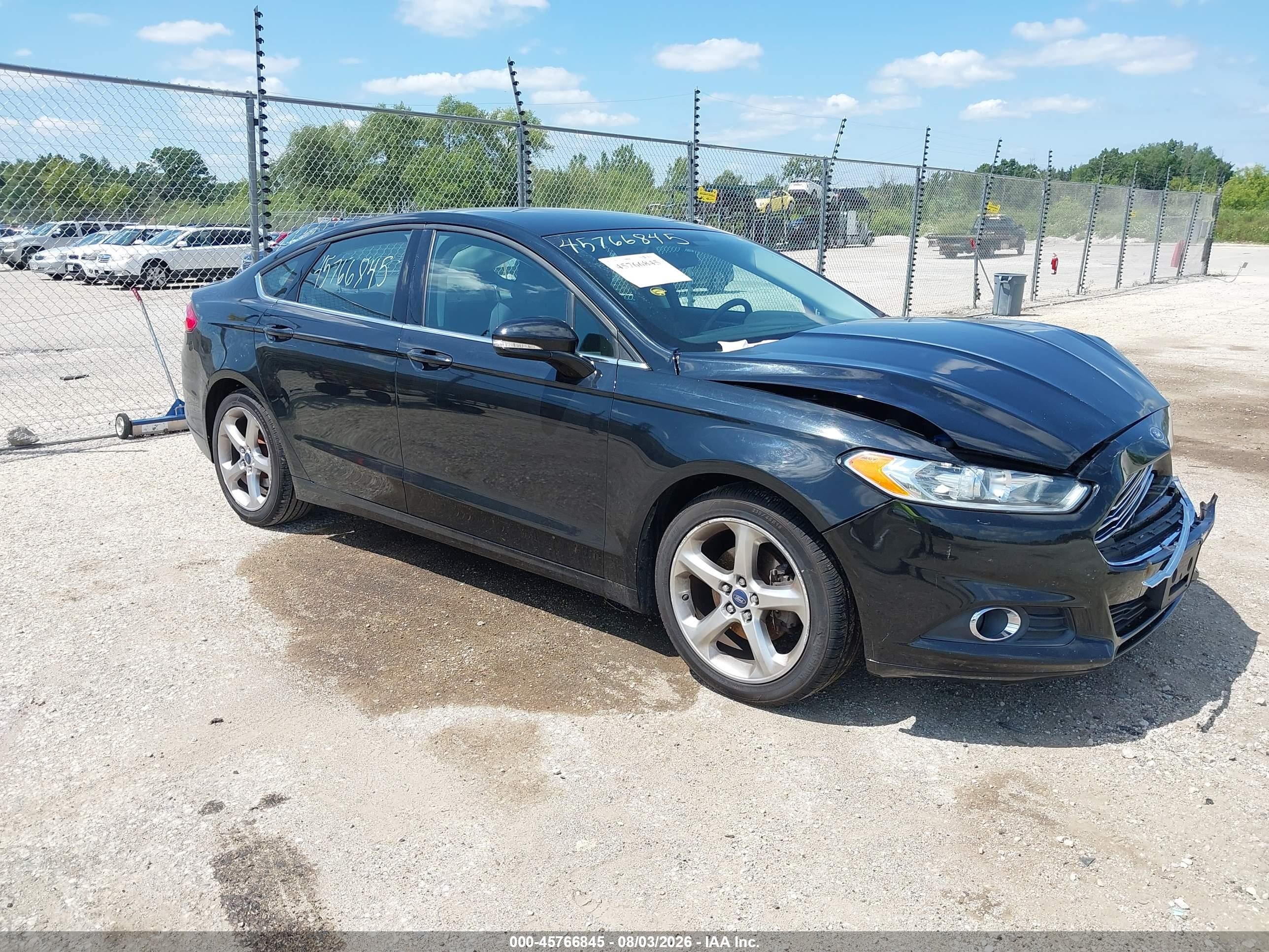 2016 Ford Fusion SE, VIN 3FA6P0HDXGR361054 — Front end