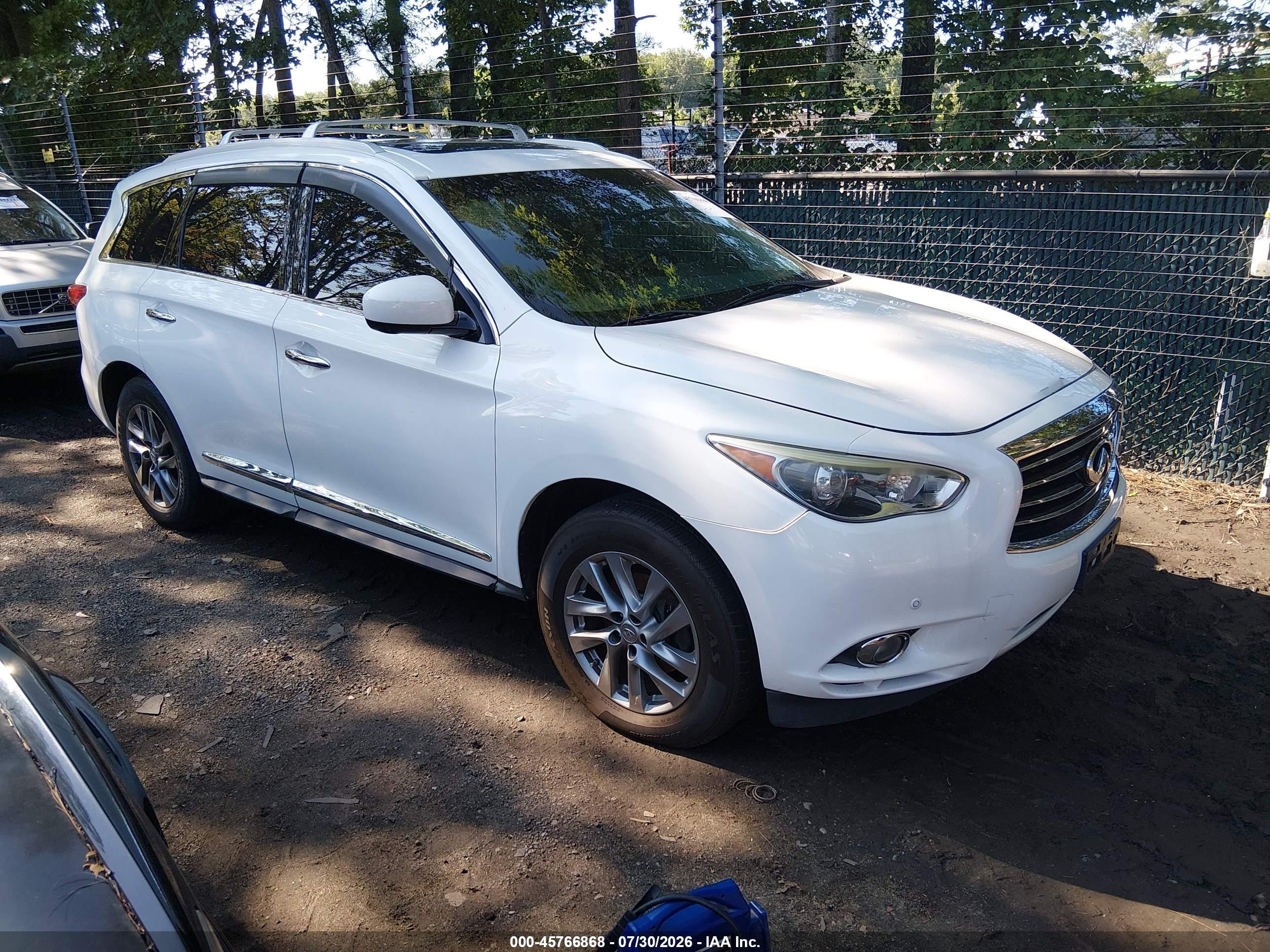 2014 Infiniti QX60, VIN 5N1AL0MM0EC526154 — Front end