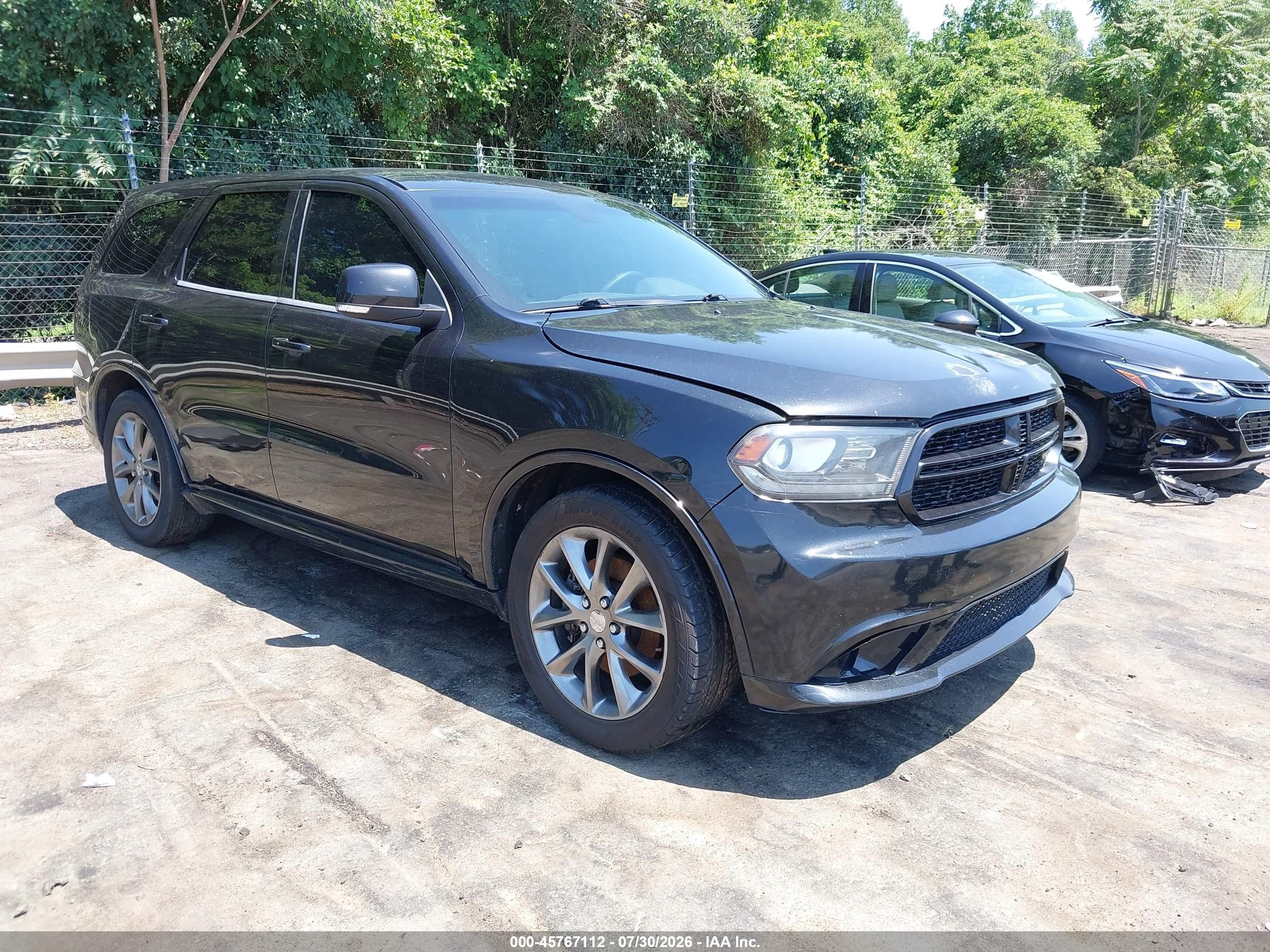 2014 Dodge Durango R/T, VIN 1C4SDHCT9EC387896 — Repossession