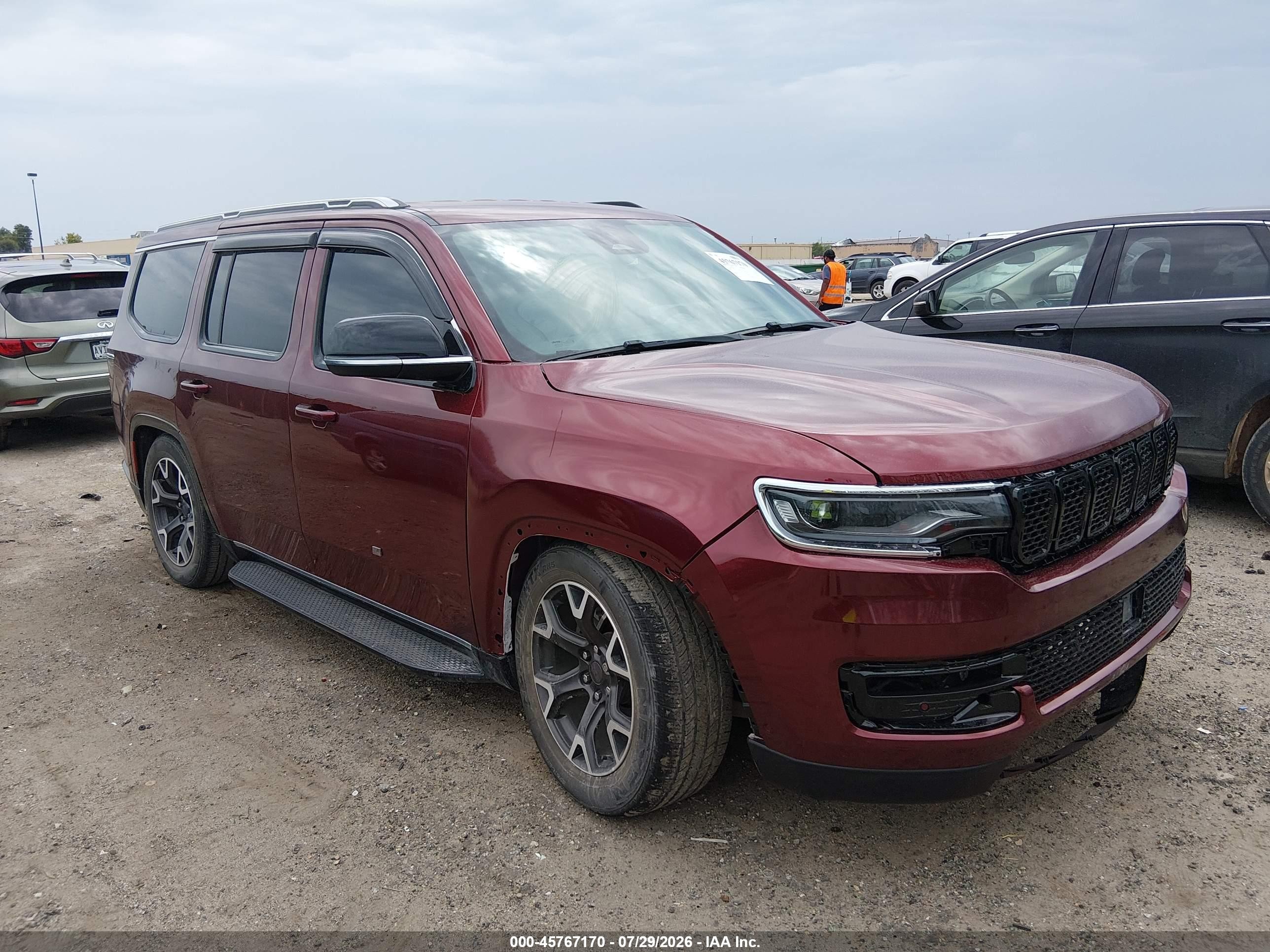 2023 Jeep Wagoneer Series III, VIN 1C4SJVDP5PS553476 — Перед