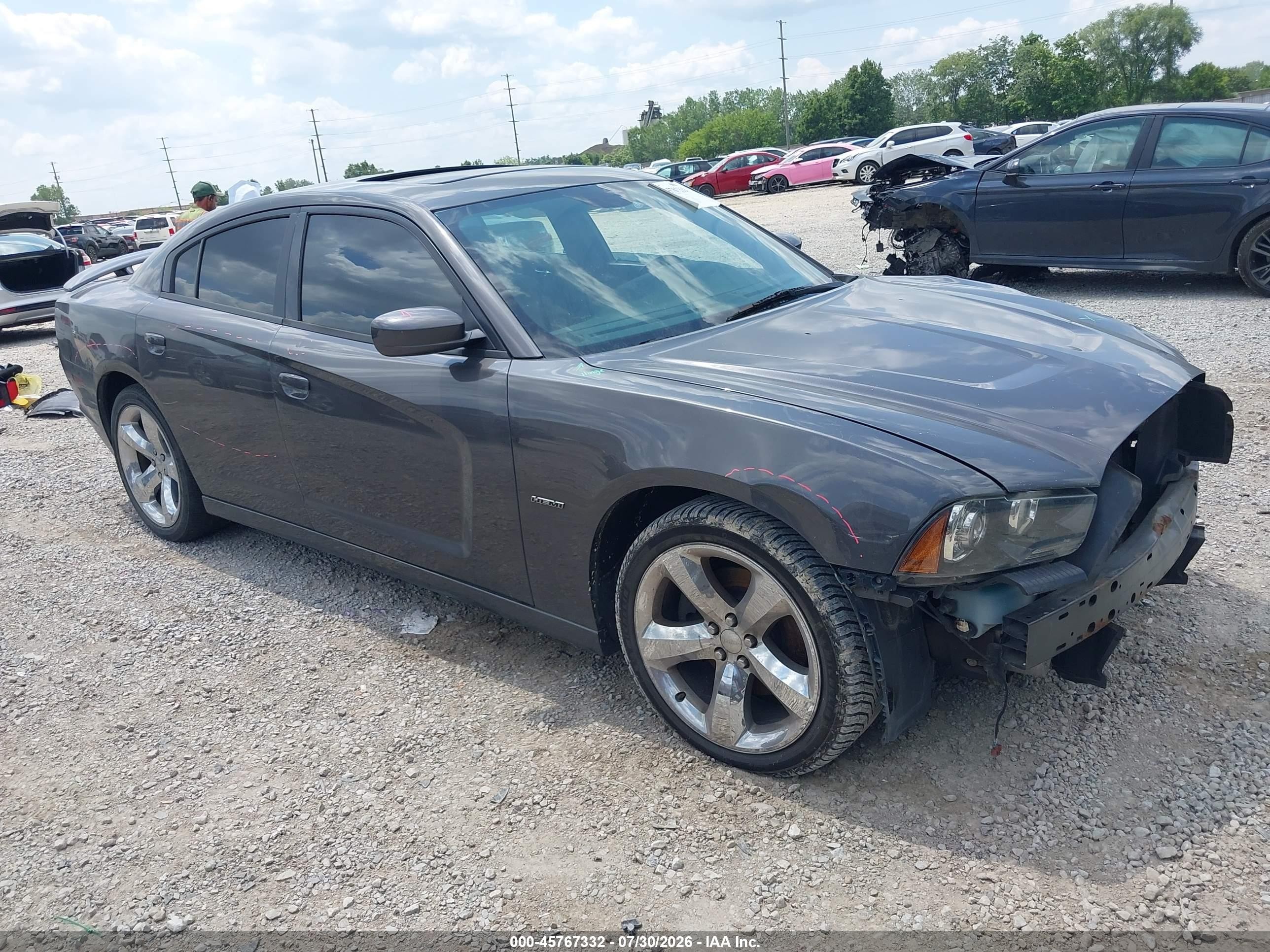 2013 Dodge Charger RT, VIN 2C3CDXCT9DH640830 — Front end