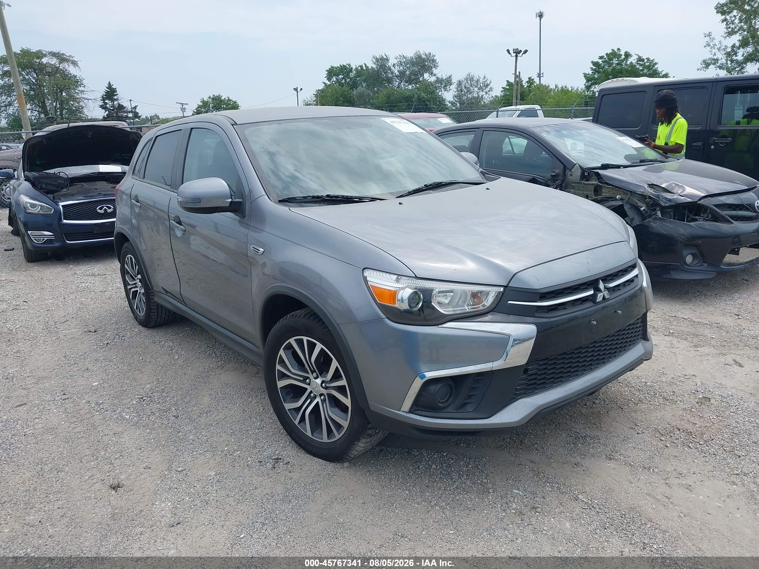 2019 Mitsubishi Outlander ES, VIN JA4AP3AU9KU001754 — Обычный износ