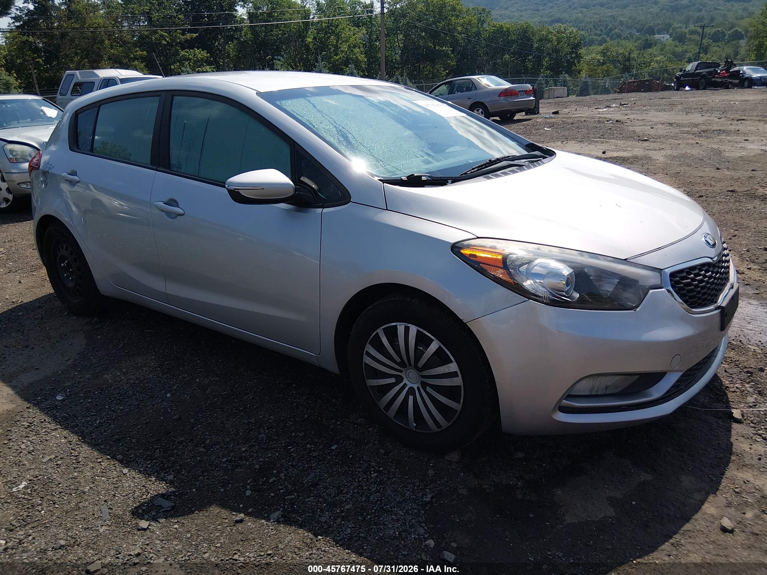 2016 Kia Forte LX, VIN KNAFK5A87G5637211 — Вода / потоп