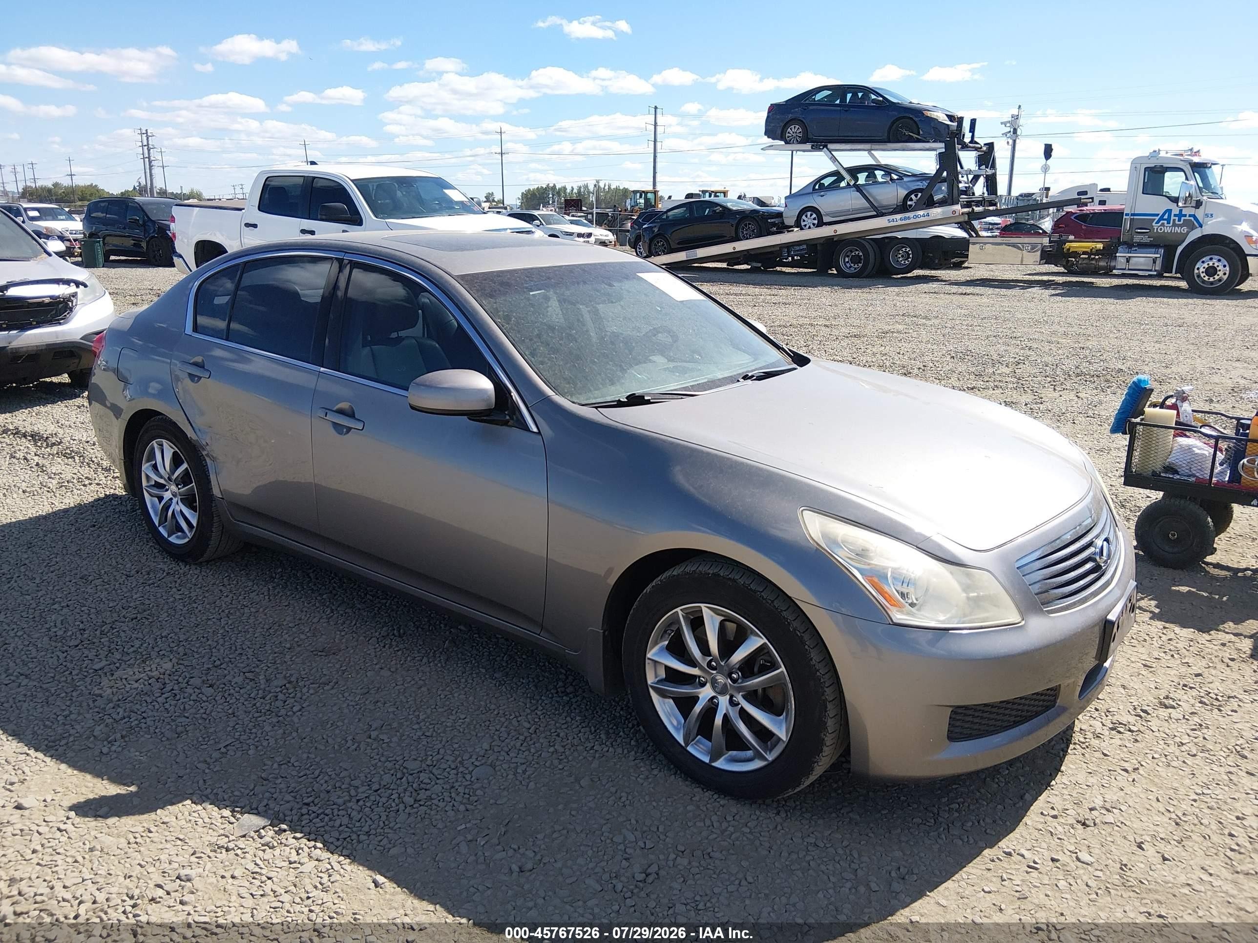 2007 Infiniti G35 Journey, VIN JNKBV61E37M726458 — Normal wear