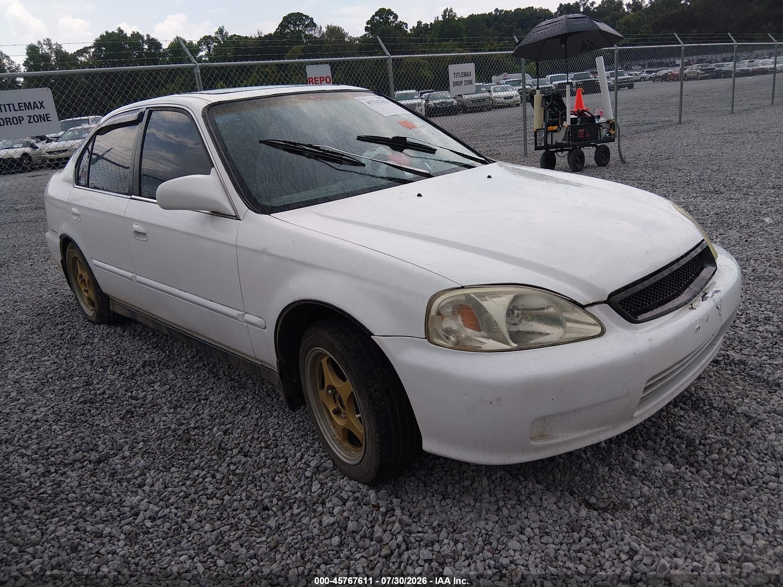 1999 Honda Civic EX, VIN 2HGEJ8642XH553137 — Обычный износ