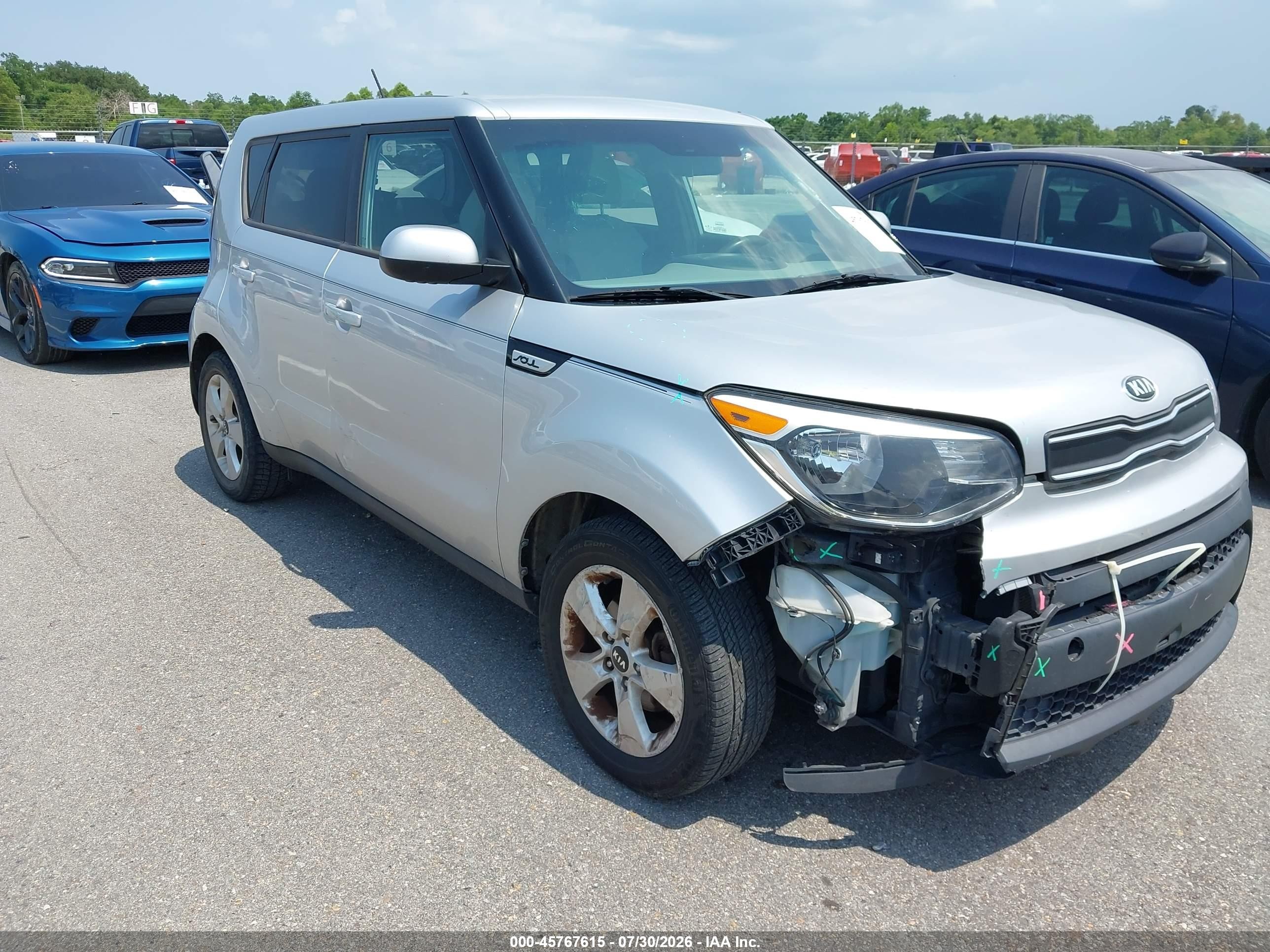 2019 Kia Soul, VIN KNDJN2A27K7674805 — Front end