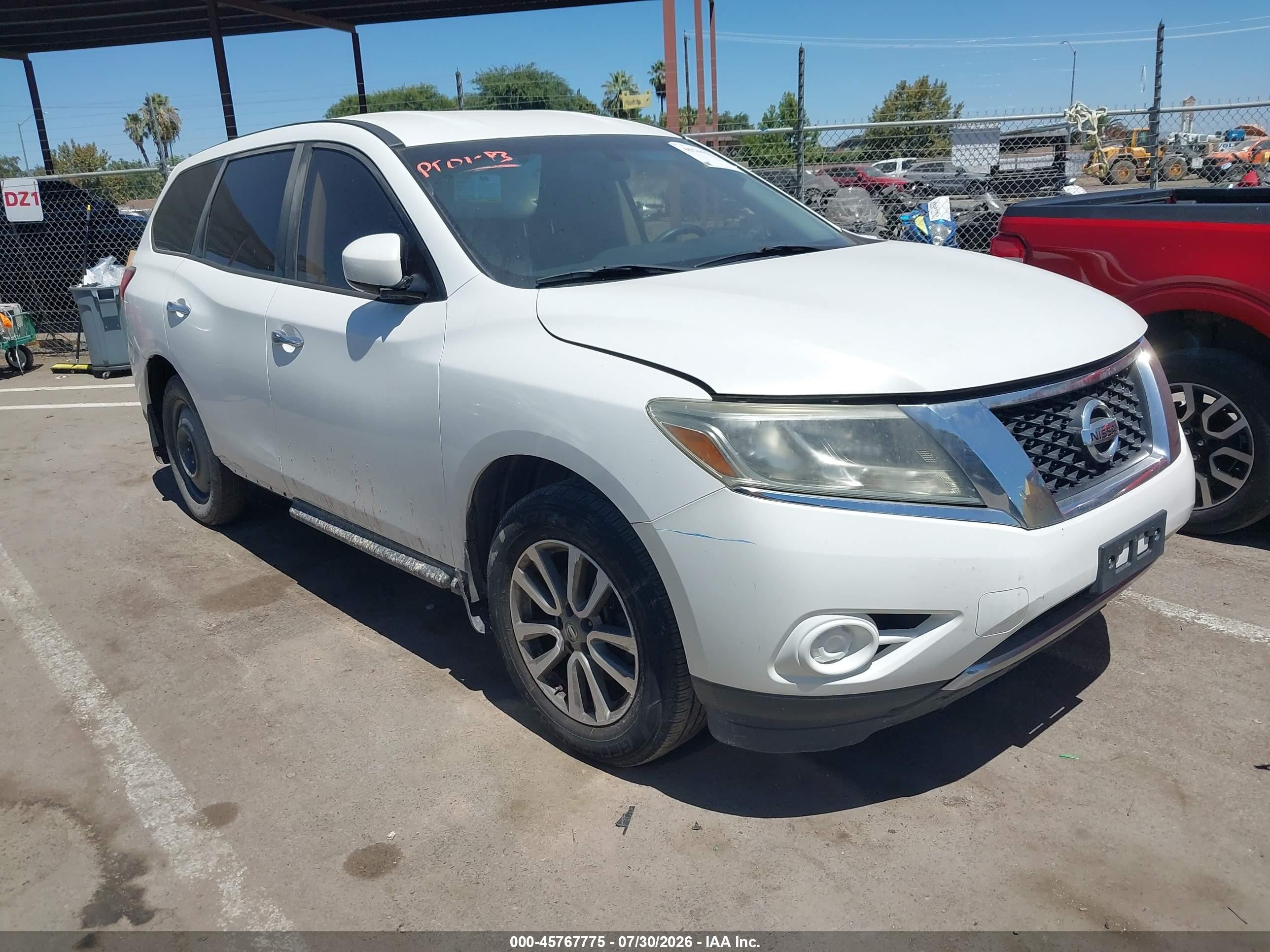 2013 Nissan Pathfinder SL, VIN 5N1AR2MN0DC674371 — Normal wear