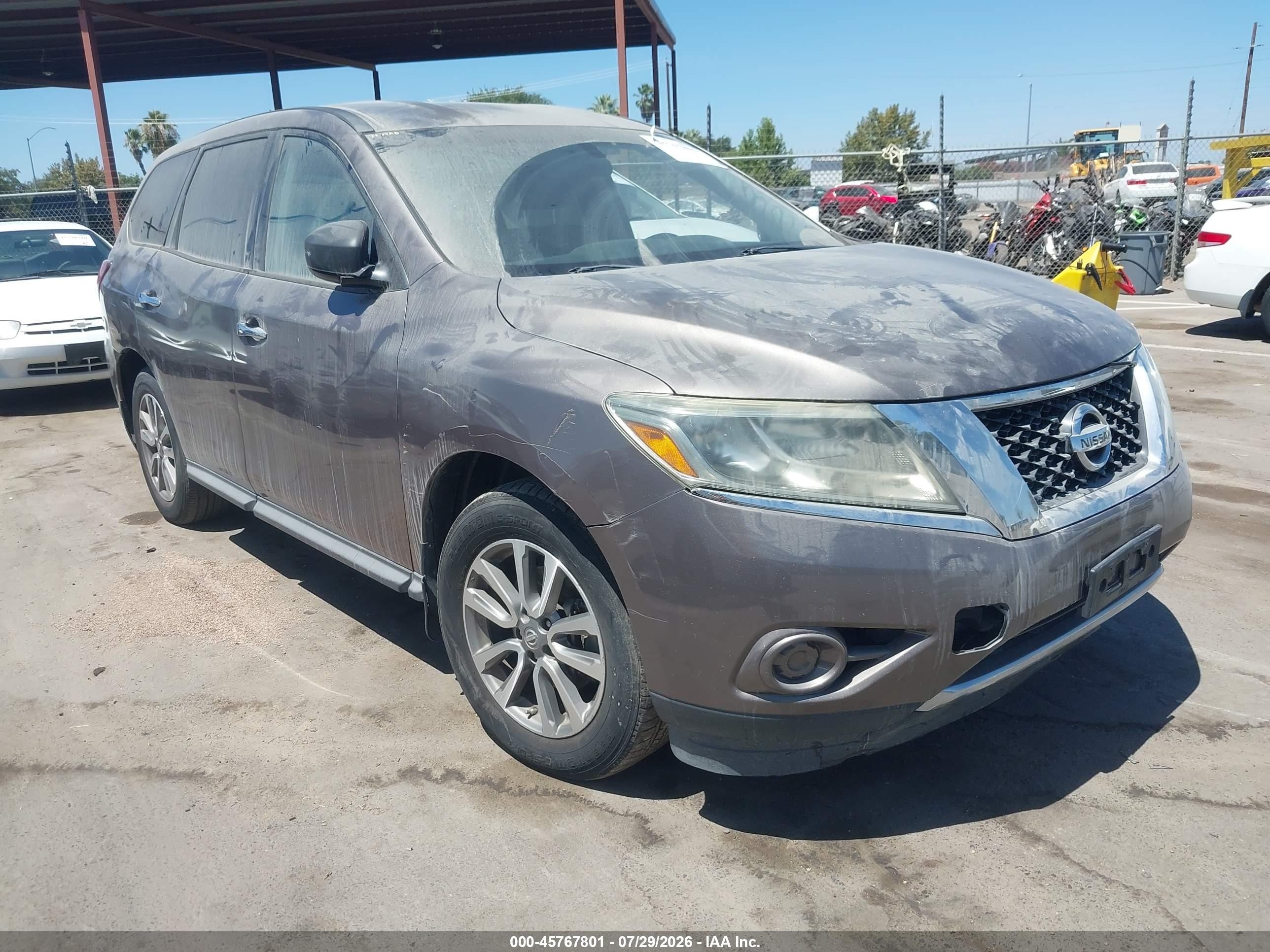 2014 Nissan Pathfinder SL, VIN 5N1AR2MN8EC640213 — По всему кузову