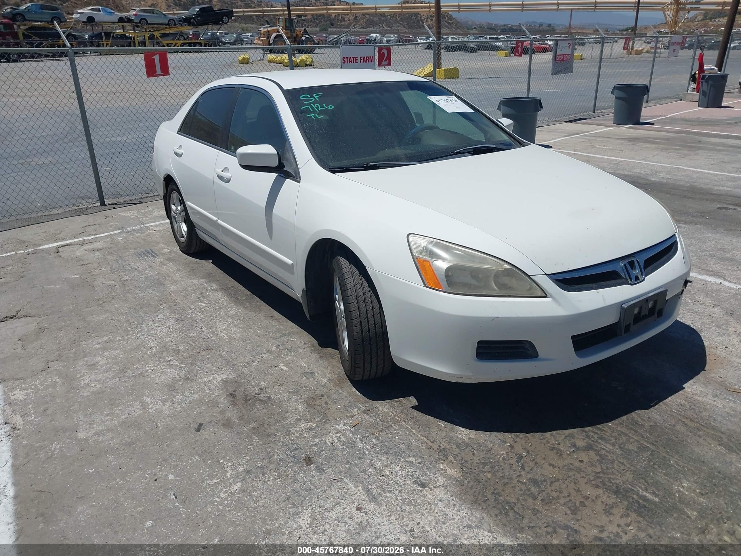 2007 Honda Accord LX SE, VIN JHMCM56307C021700 — Undercarriage