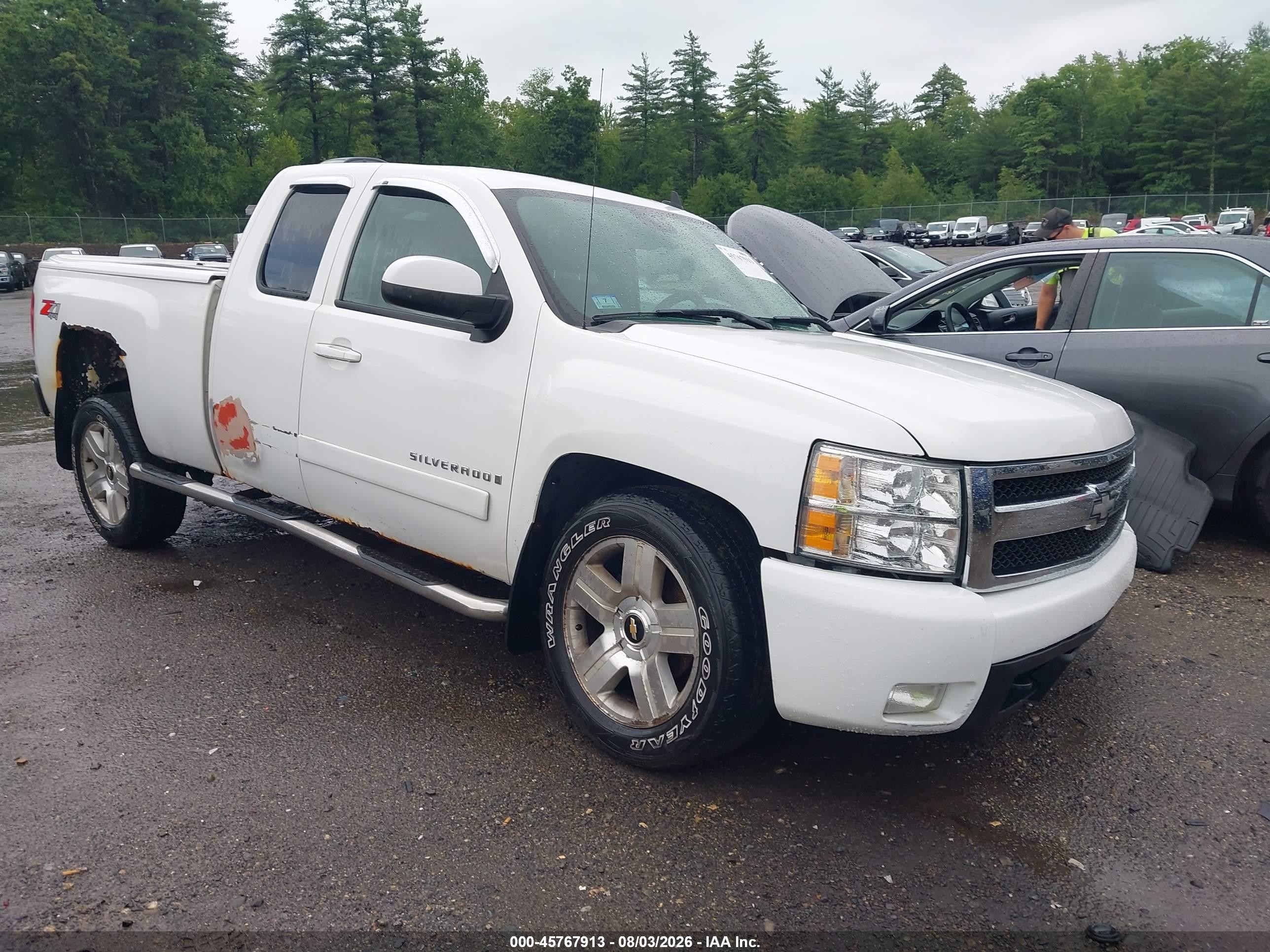 2008 Chevrolet Silverado 1500 1LT, VIN 1GCEK19J48Z191852 — Обычный износ
