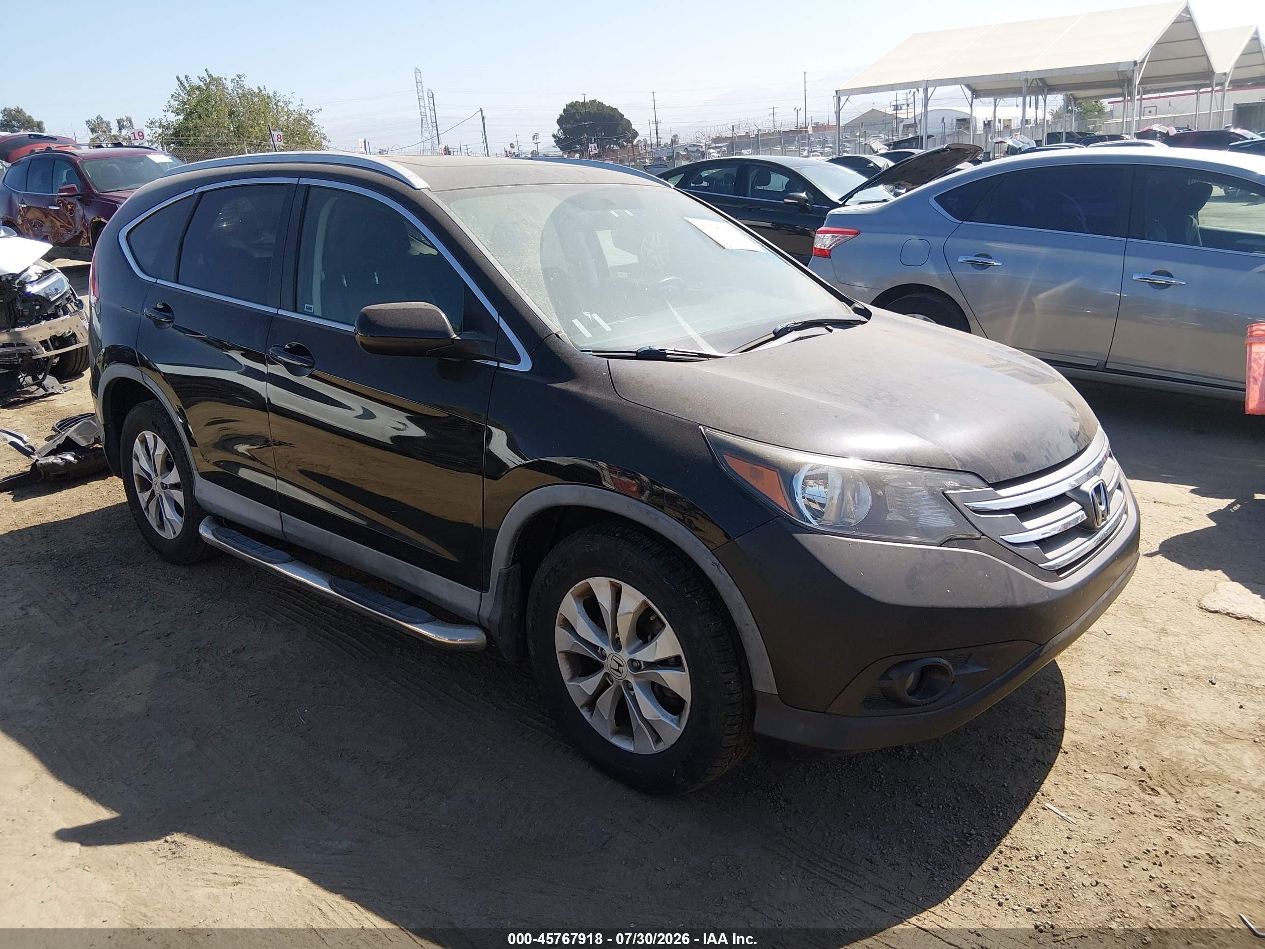 2013 Honda CR-V EX-L, VIN 2HKRM4H77DH661473 — Not stated