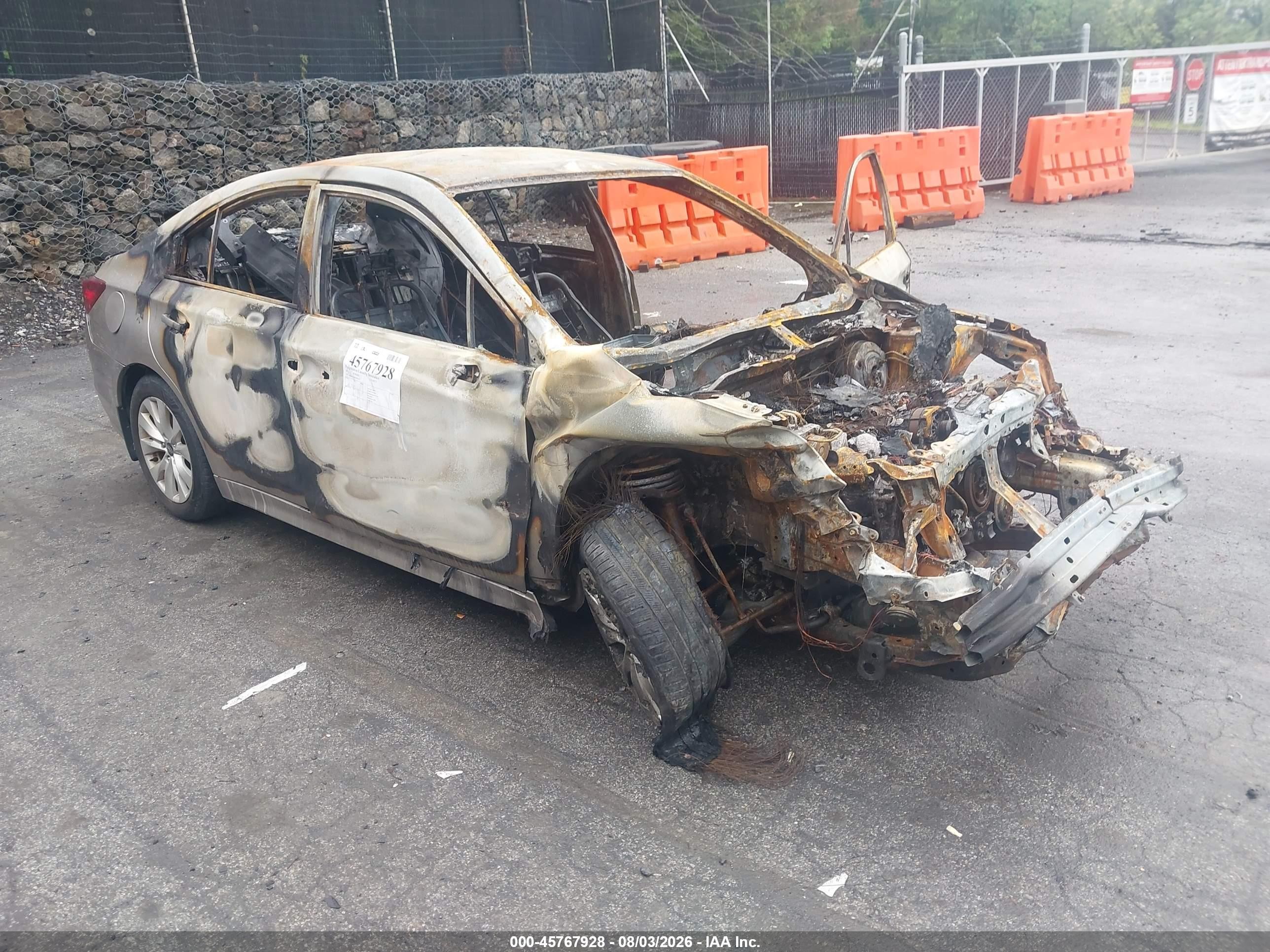 2017 Subaru Legacy Premium, VIN 4S3BNAC66H3035121 — Burn