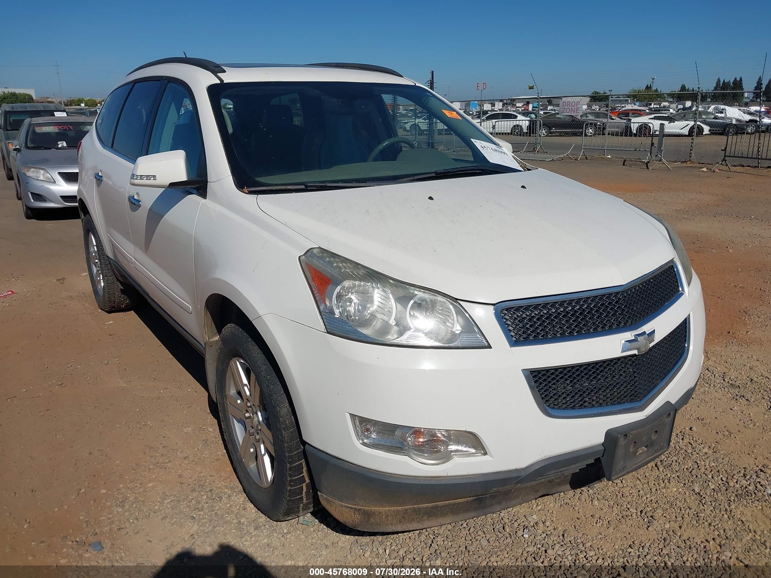 2012 Chevrolet Traverse 2LT, VIN 1GNKVJED6CJ123030 — Normal wear
