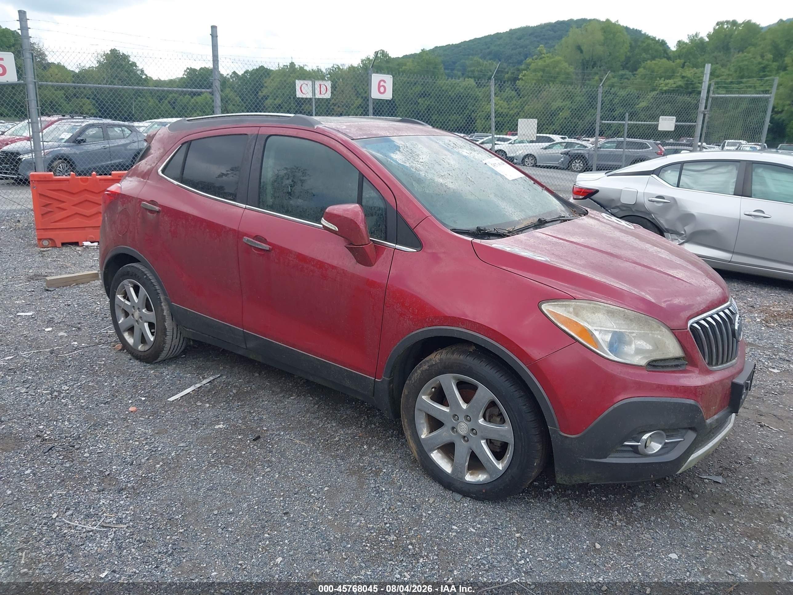 2014 Buick Encore Leather, VIN KL4CJCSB5EB720992 — Normal wear