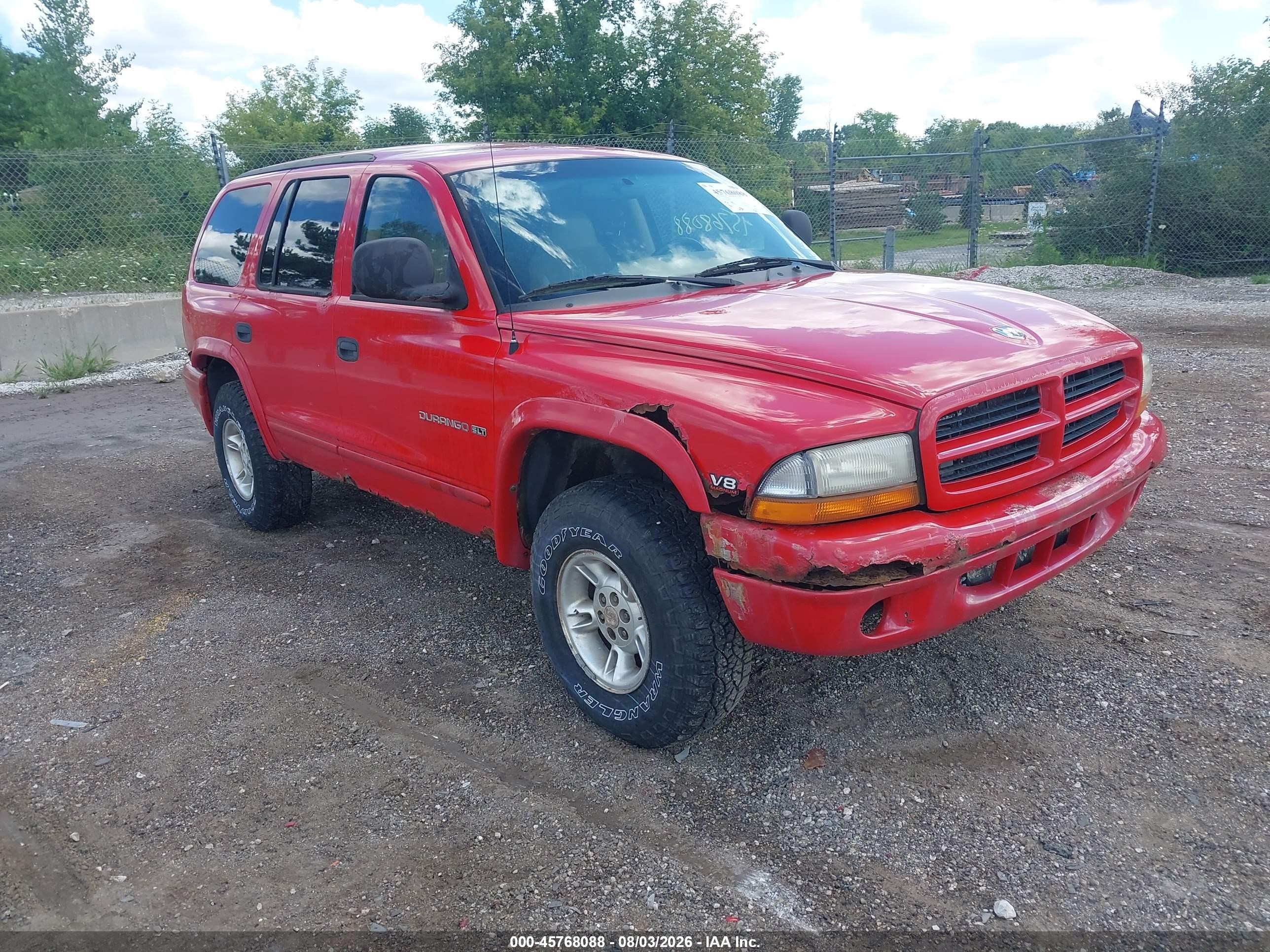 1999 Dodge Durango, VIN 1B4HS28Y9XF588441 — Normal wear