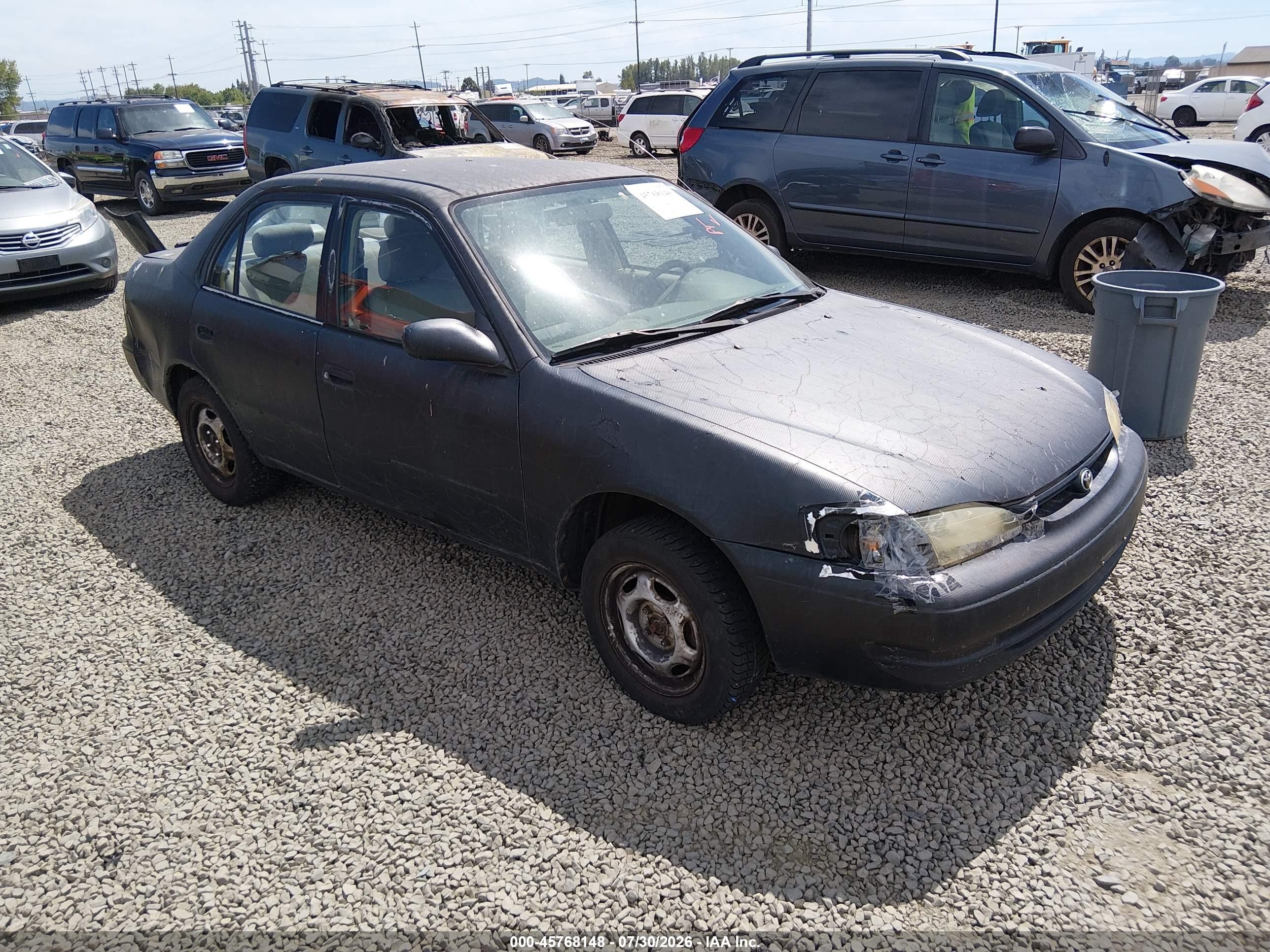 1998 Toyota Corolla VE, VIN 1NXBR12E9WZ064371 — Normal wear