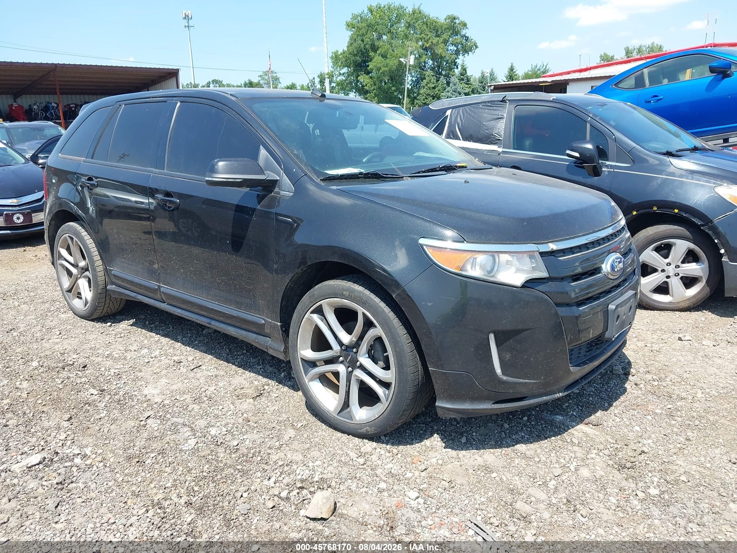 2014 Ford Edge Sport, VIN 2FMDK4AKXEBB21235 — Normal wear