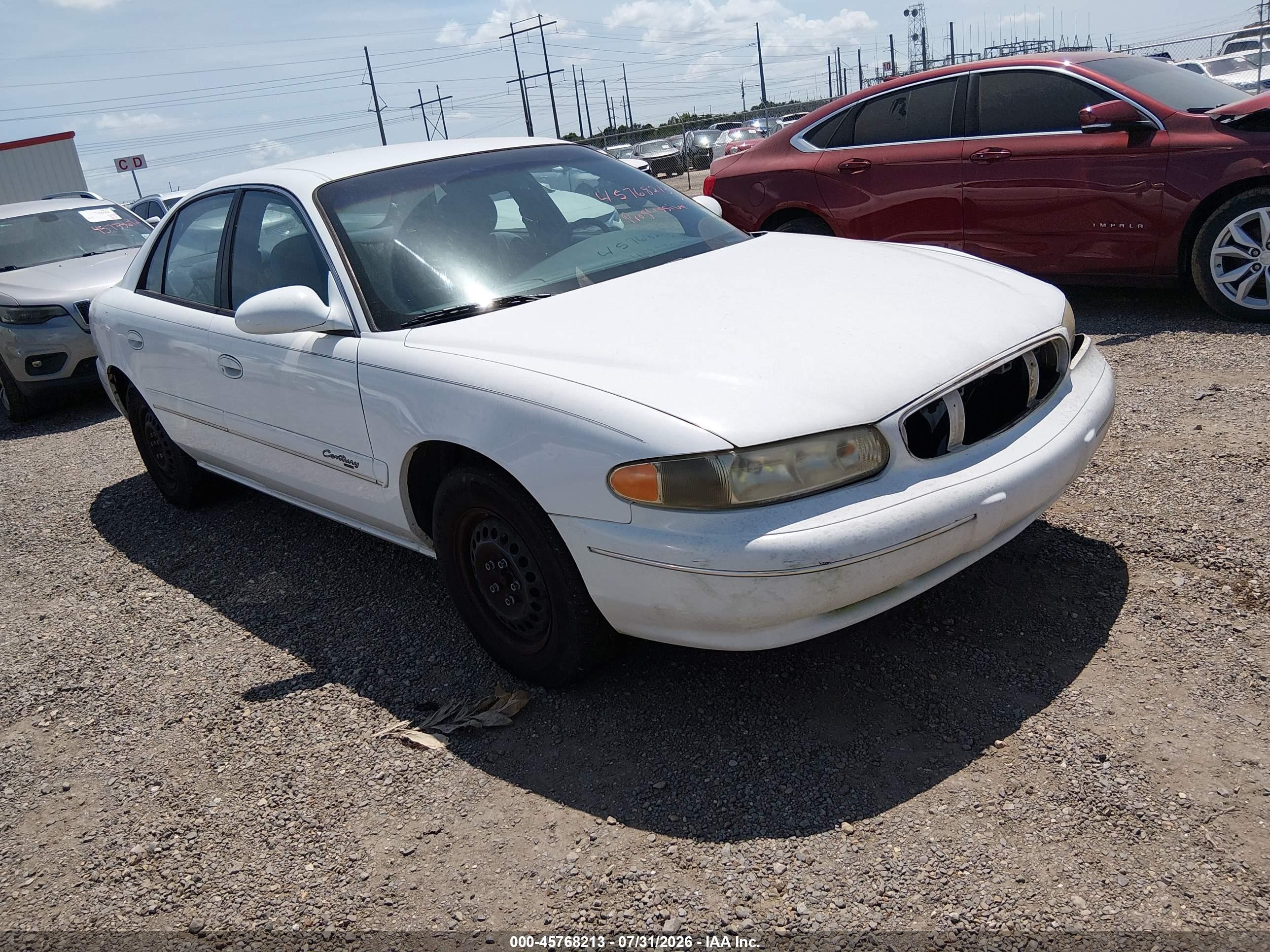 2000 Buick Century Custom, VIN 2G4WS52J9Y1280746 — Front end
