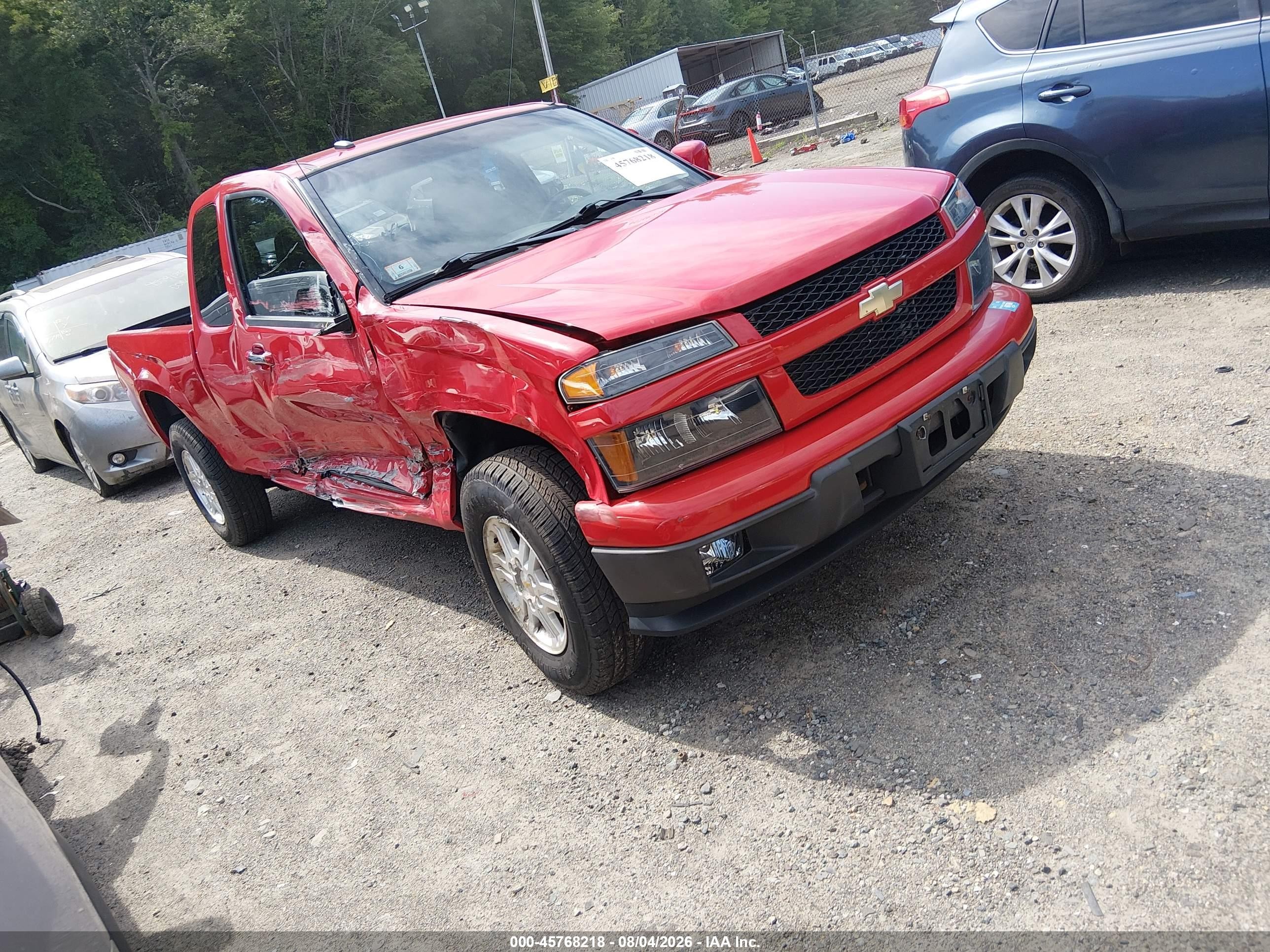 2010 Chevrolet Colorado 1LT, VIN 1GCKTCDE4A8148355 — Side