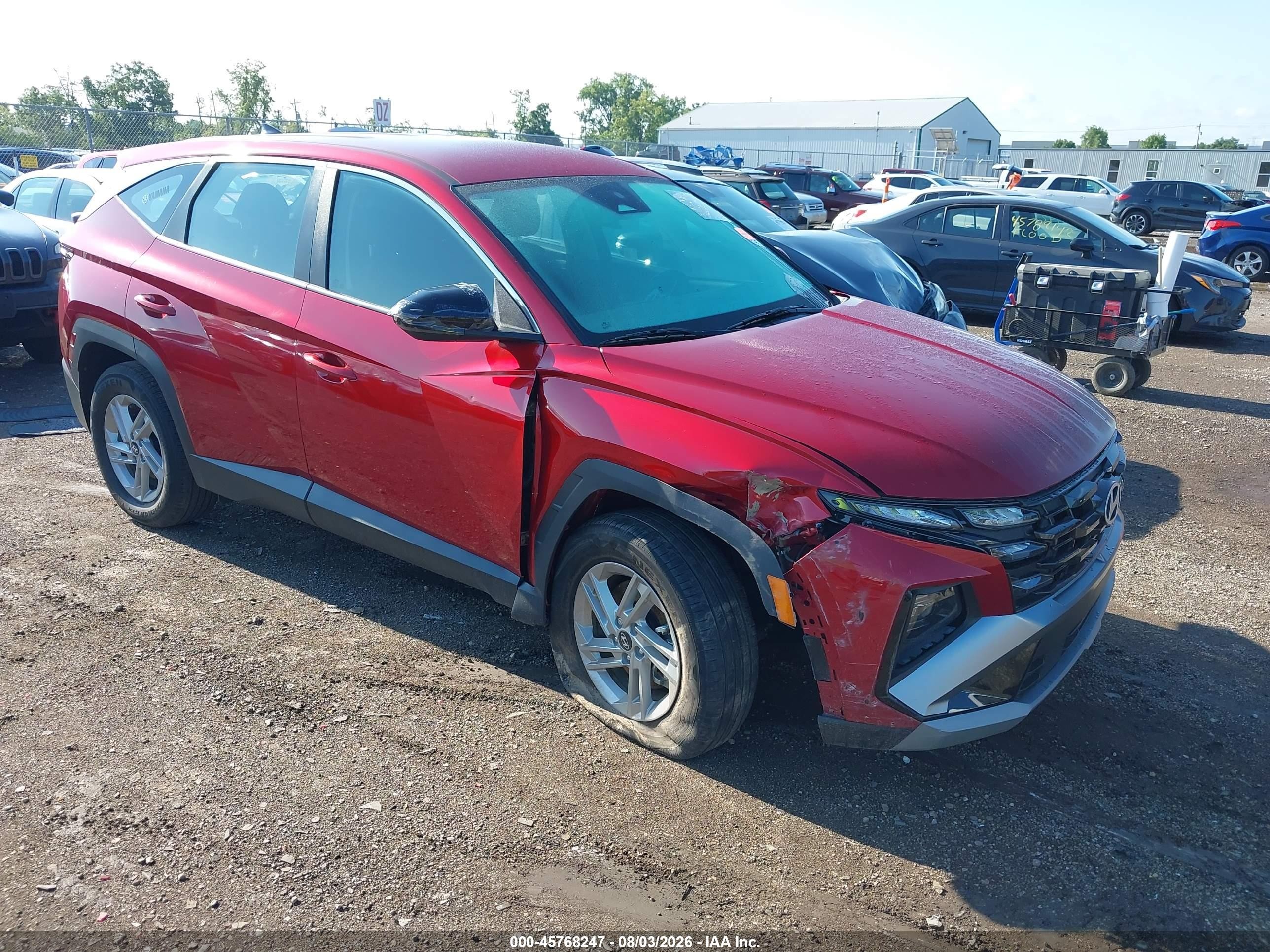 2025 Hyundai Tucson SE, VIN 5NMJACDE2SH458800 — Перед