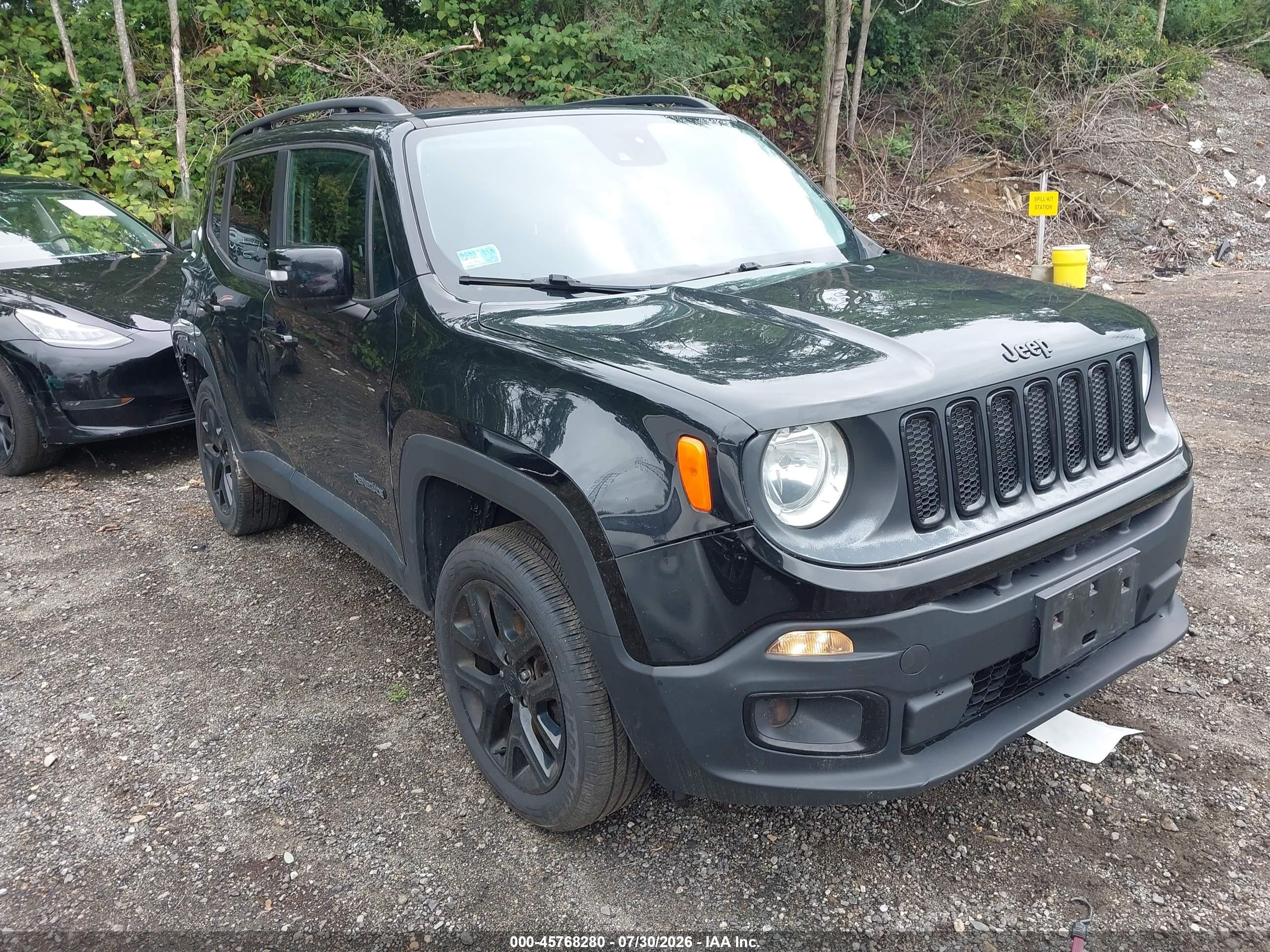 2017 Jeep Renegade Latitude, VIN ZACCJBBB1HPE82049 — Обычный износ