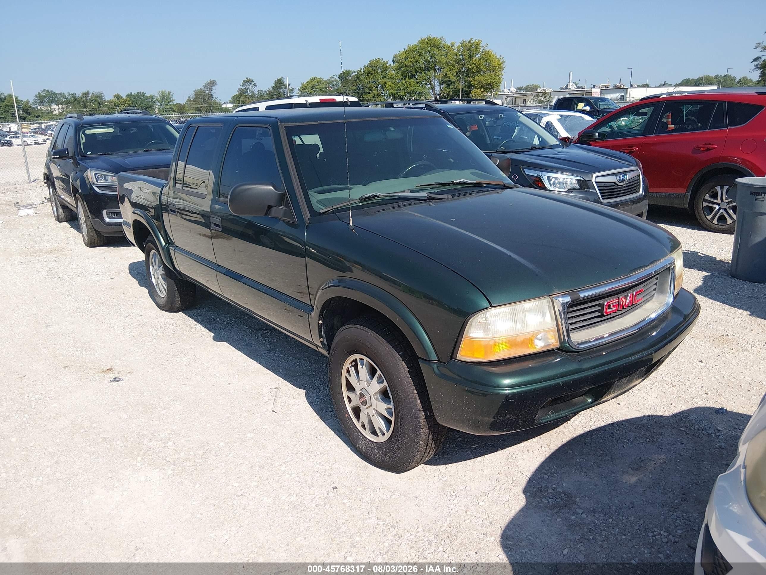 2002 GMC Sonoma SLS, VIN 1GTDT13W52K200880 — Normal wear