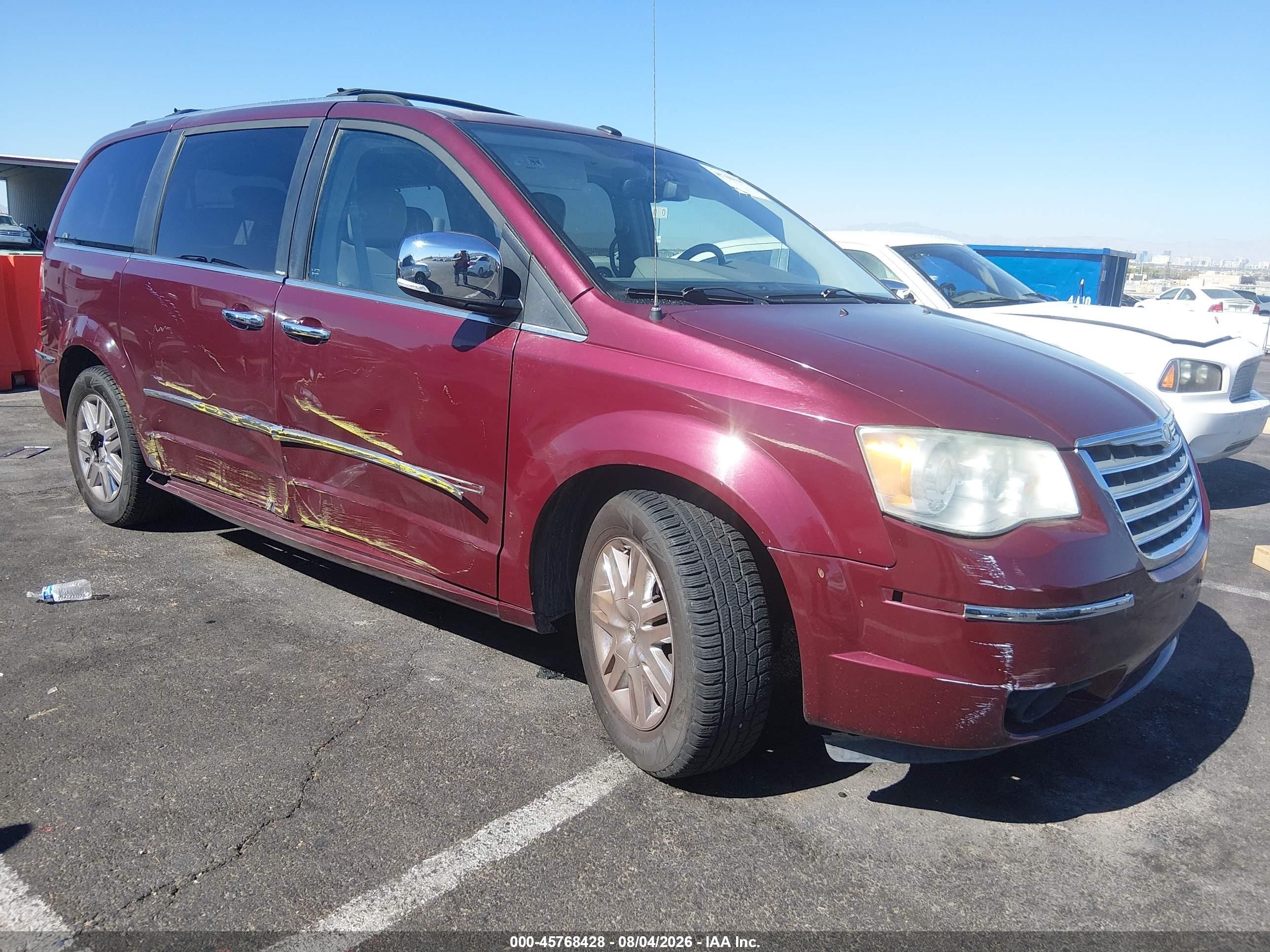 2009 Chrysler Town & Country Limited, VIN 2A8HR64X29R627586 — Обычный износ