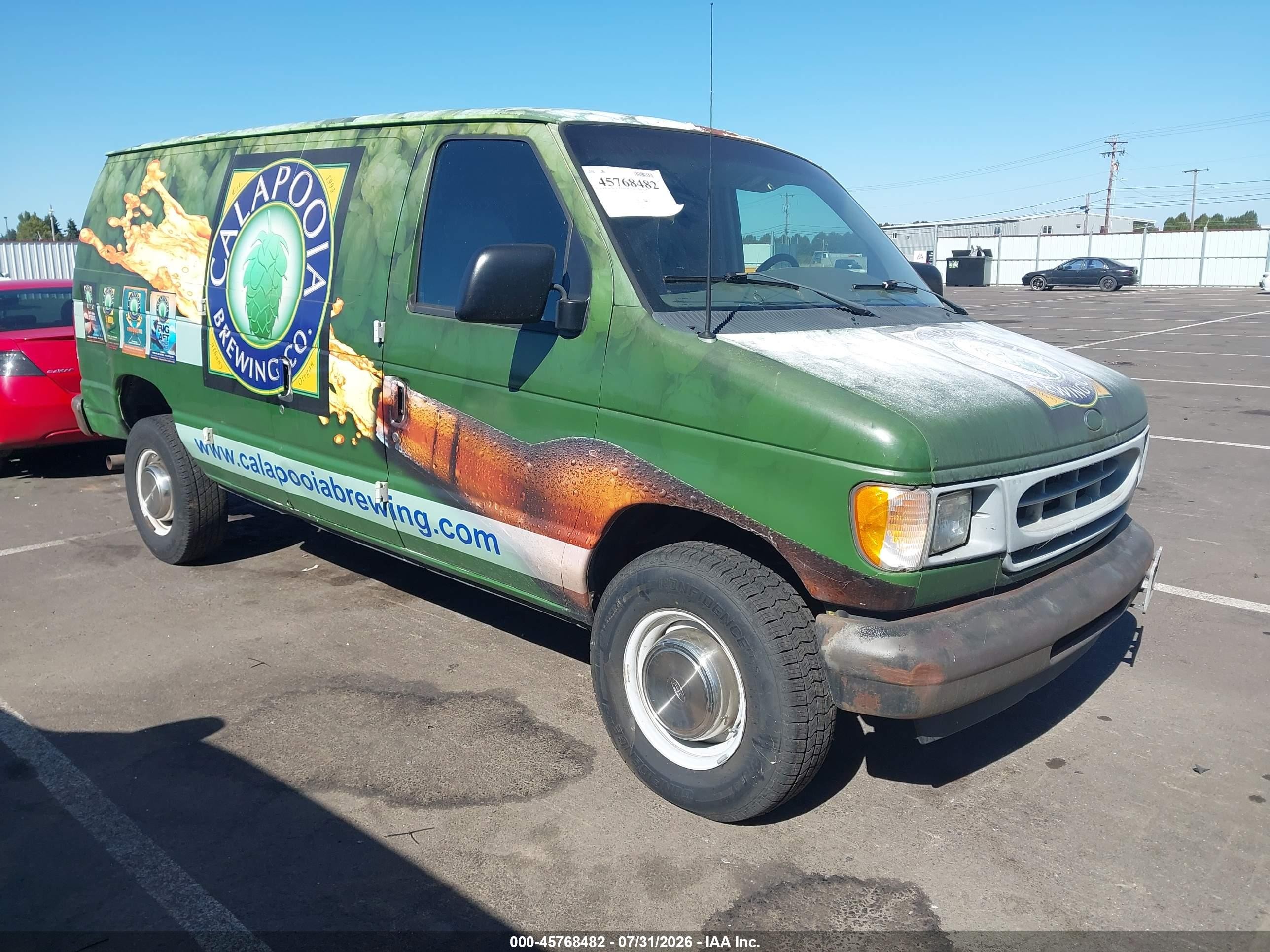 2002 Ford Econoline Cargo, VIN 1FTSE34S32HB16479 — Normal wear