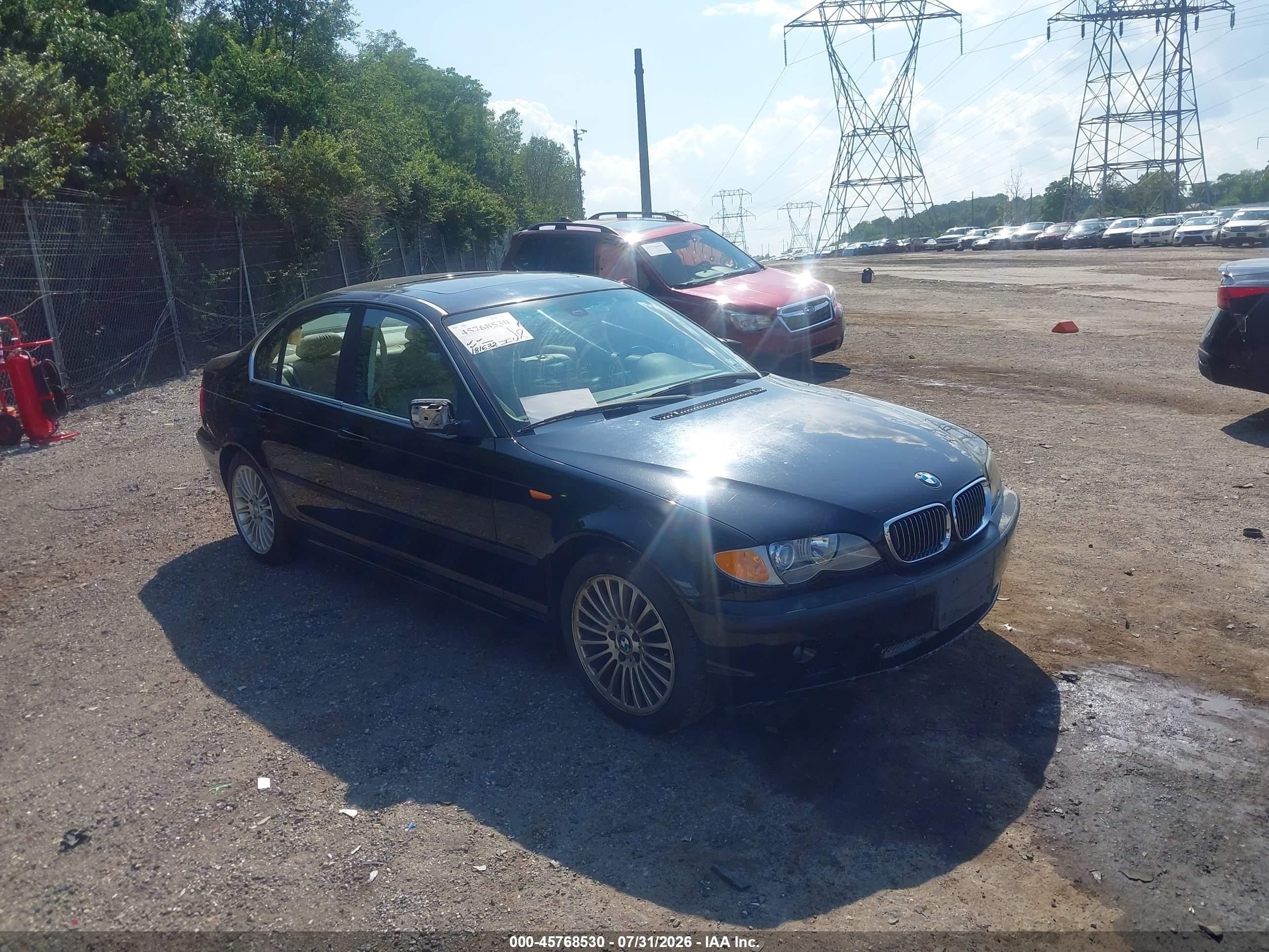 2002 BMW 3 Series 330xi, VIN WBAEW53402PG17666 — Обычный износ