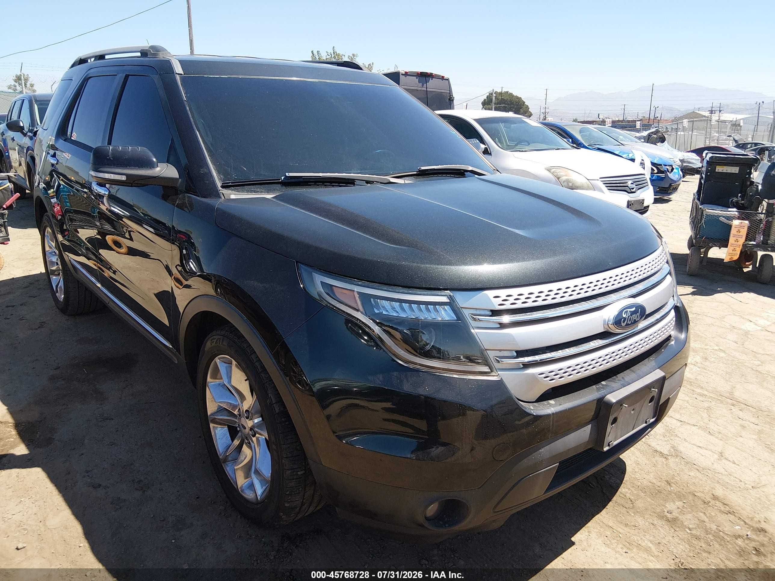 2014 Ford Explorer XLT, VIN 1FM5K7D87EGA80237 — Not stated