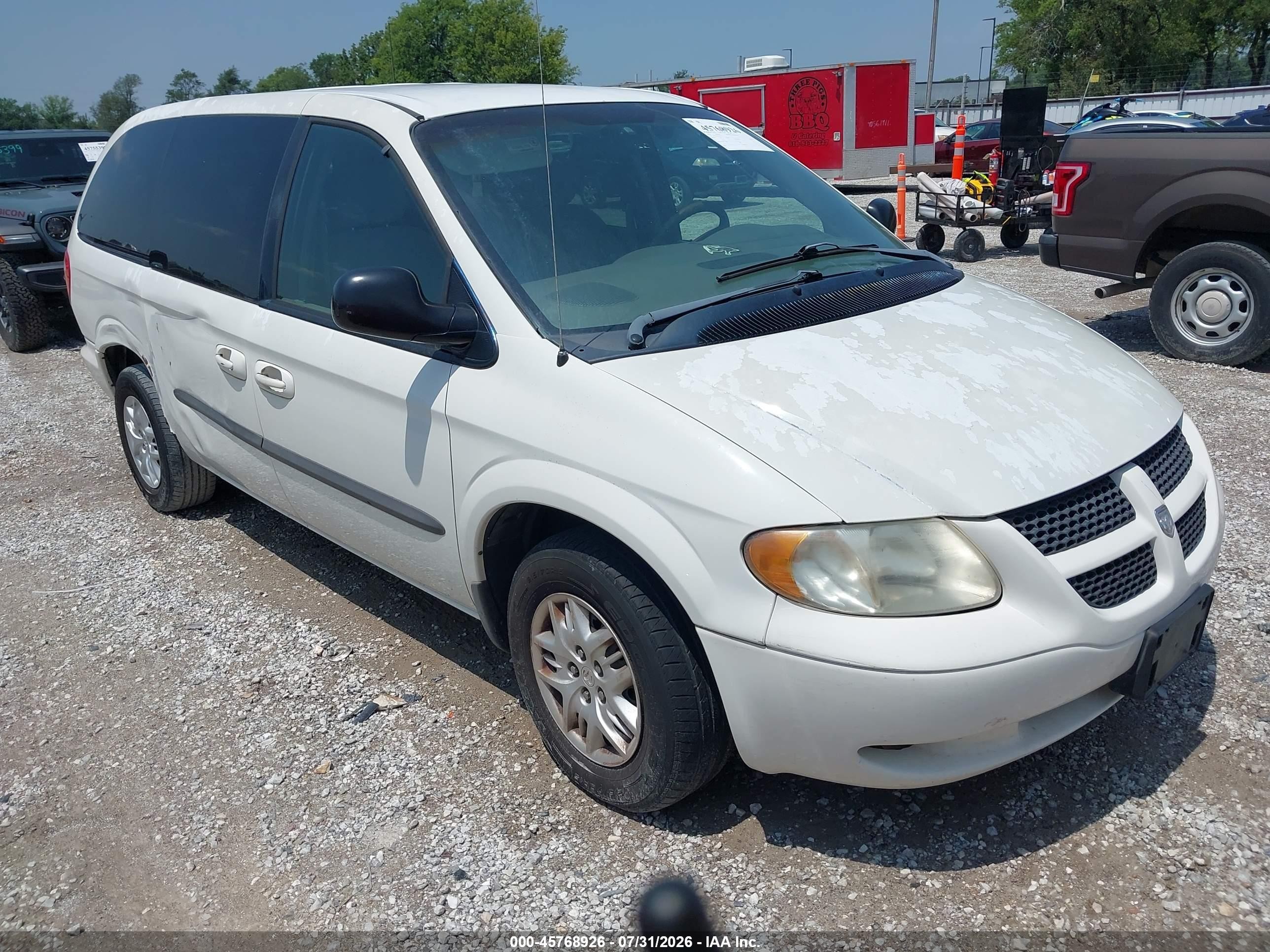 2003 Dodge Caravan Sport, VIN 2D4GP44383R211711 — Обычный износ