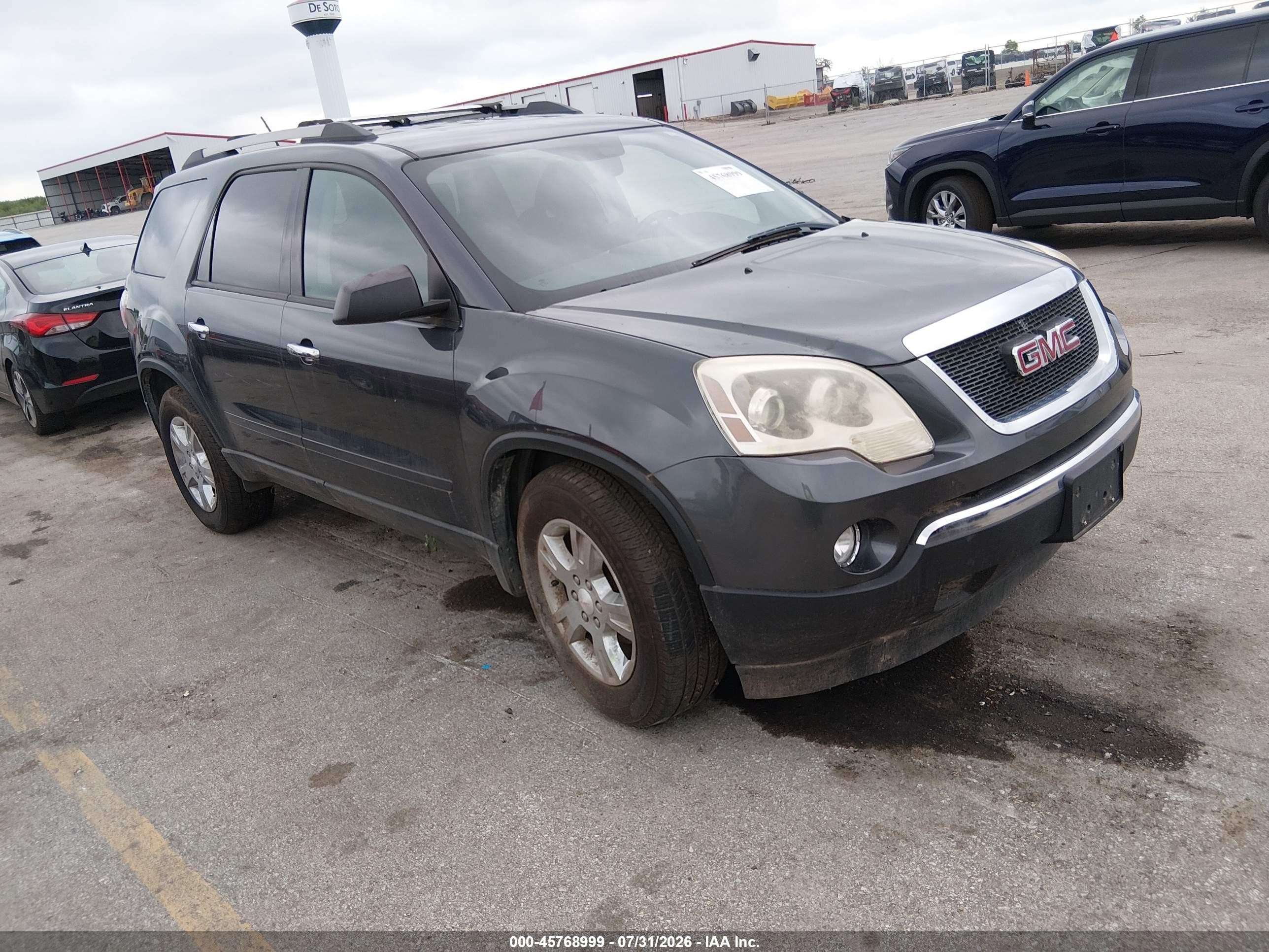 2012 GMC Acadia SLE, VIN 1GKKVPED7CJ348556 — Normal wear
