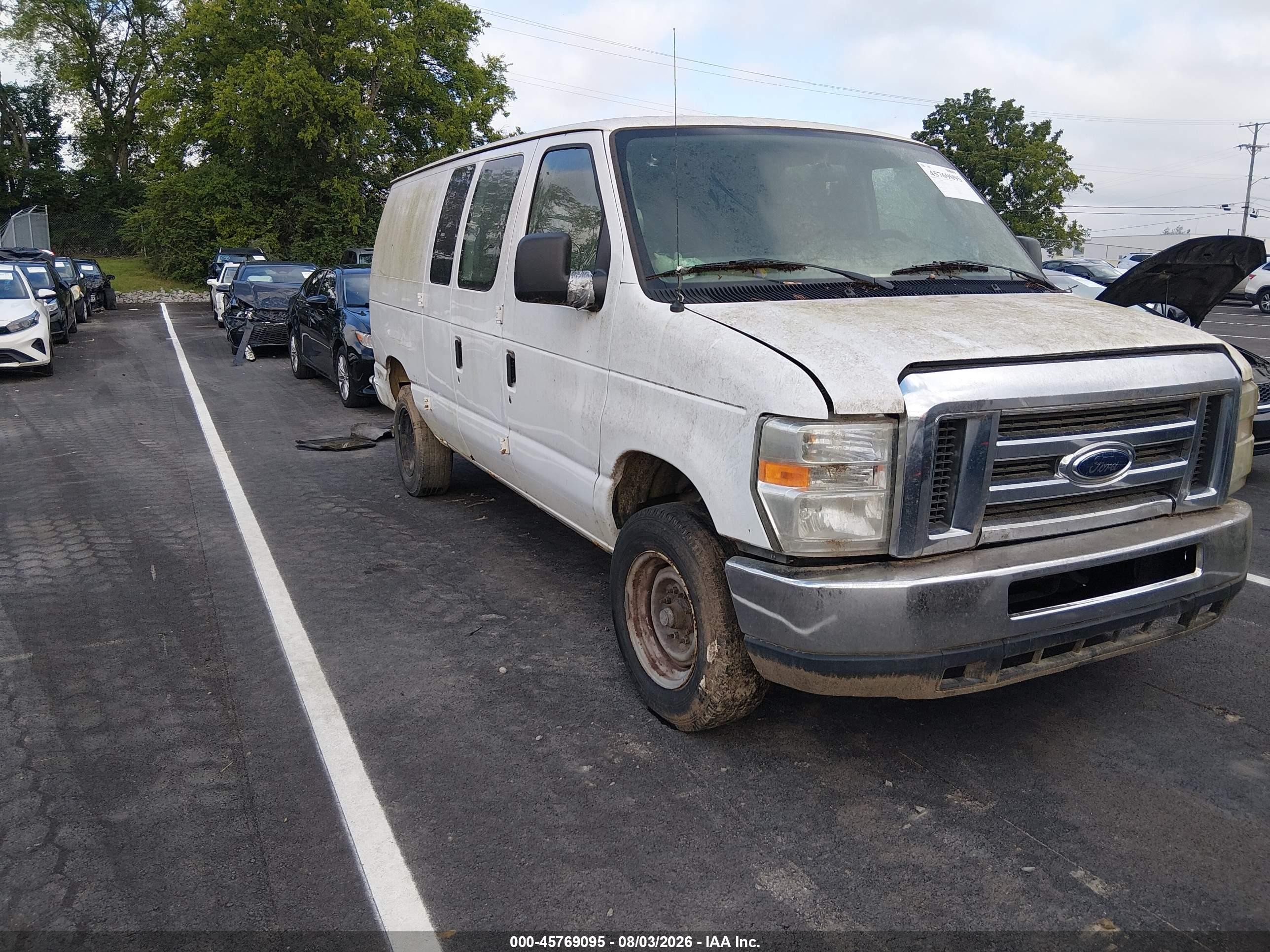 2012 Ford Econoline Cargo Recreational, VIN 1FTNE2EL2CDA35433 — Normal wear