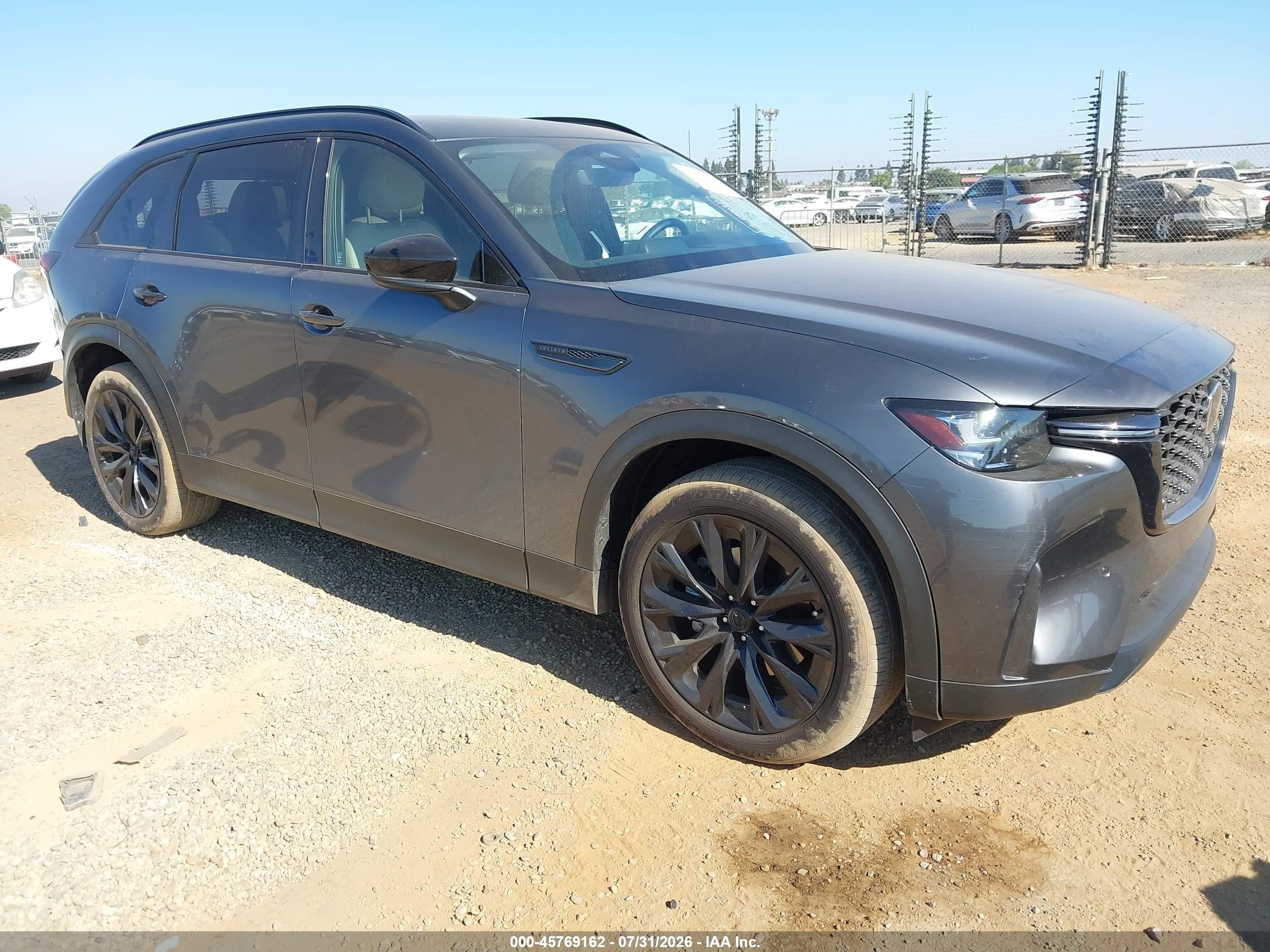 2026 Mazda CX-90 Premium Sport, VIN JM3KKCHD2T1388429 — Rear end