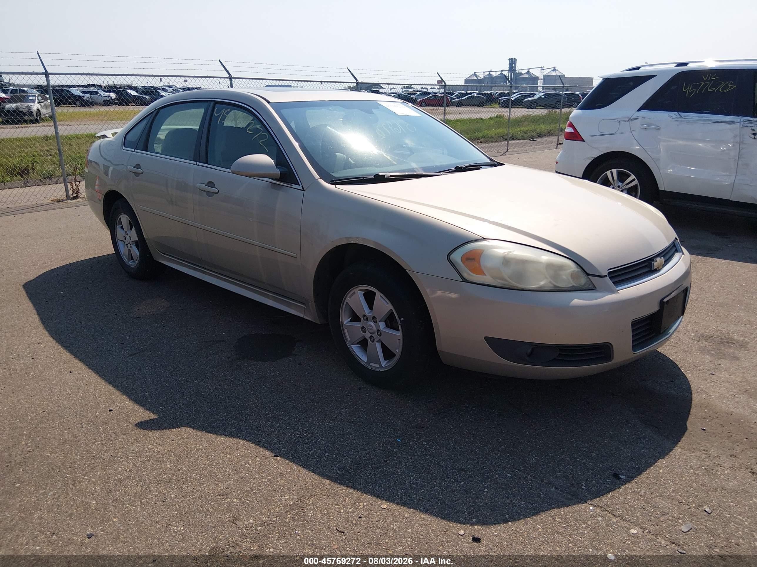 2010 Chevrolet Impala LT, VIN 2G1WB5EK4A1238301 — Front end